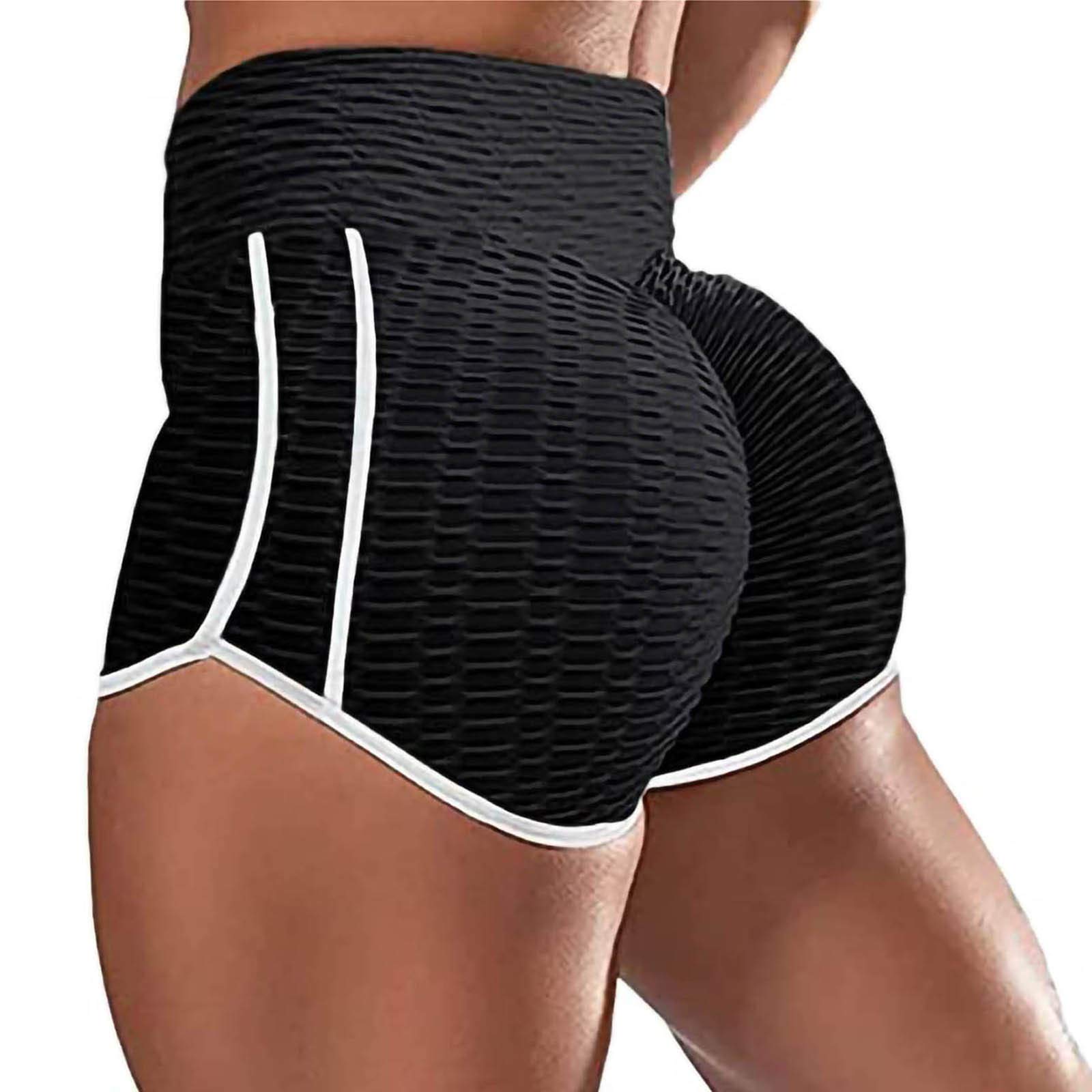Posijego Women's Bodycon Shorts - High Waisted Tummy Control Compression Shorts for Summer & Fall | Office Wear, Work Pants, Shapewear | Perfect for Daily Wear, Yoga & Casual Outfits