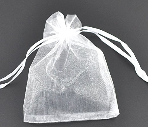3 Pack Goat Milk & Shea Butter Soap Gift Set in Organza Bag - White Flower Tuberose Scented for Sensitive Skin | Moisturizing Handmade Soap for Dry Skin, Perfect Gift for Mother's Day, Spa & Bath Relaxation