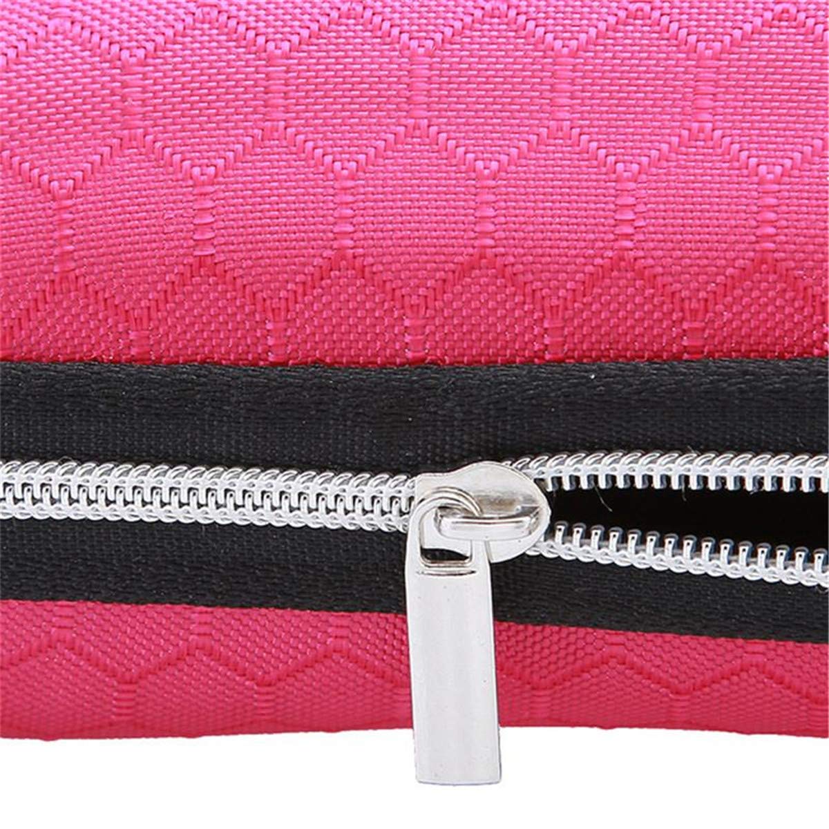 Solid Color Sunglasses Case with Zipper & Lanyard - Hard Protective Eyeglass Storage Box for Travel, Sports, and Everyday Use