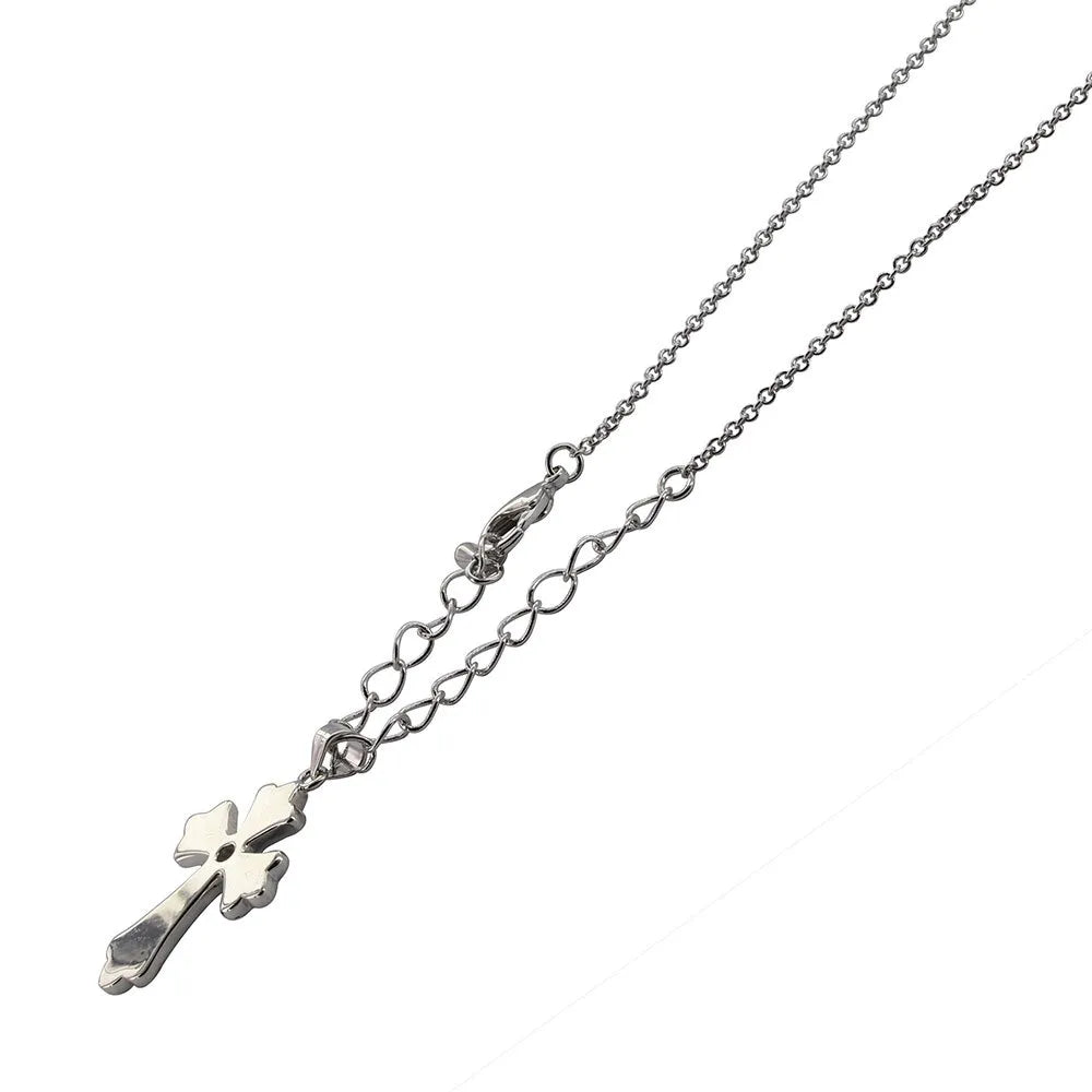 Faith Cross Necklace for Women - Religious Jewelry Gift with Inspirational Message - Perfect for Baptism, Confirmation, Church & Daily Wear