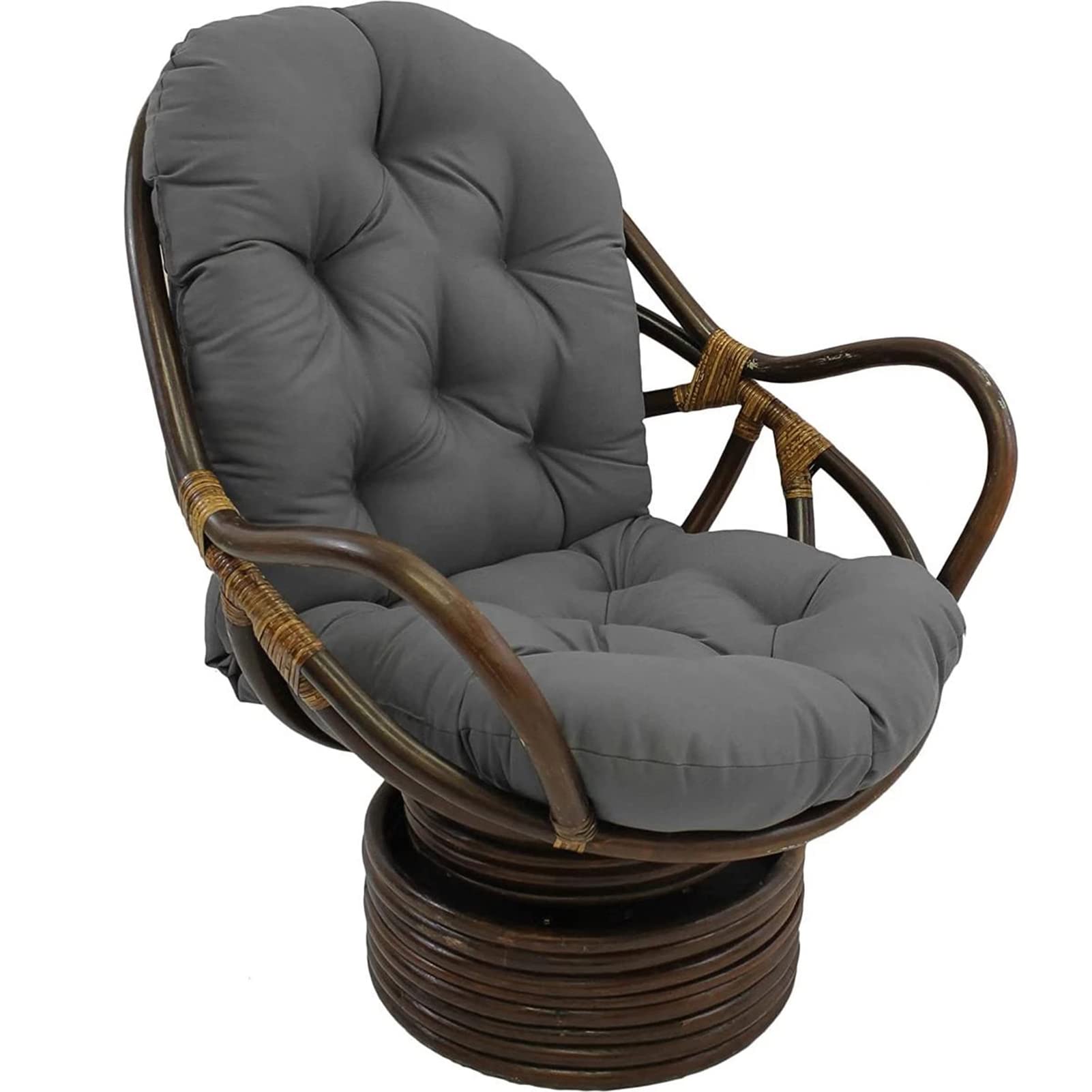 Premium Handwoven Rattan Swing Chair Cushion - 47