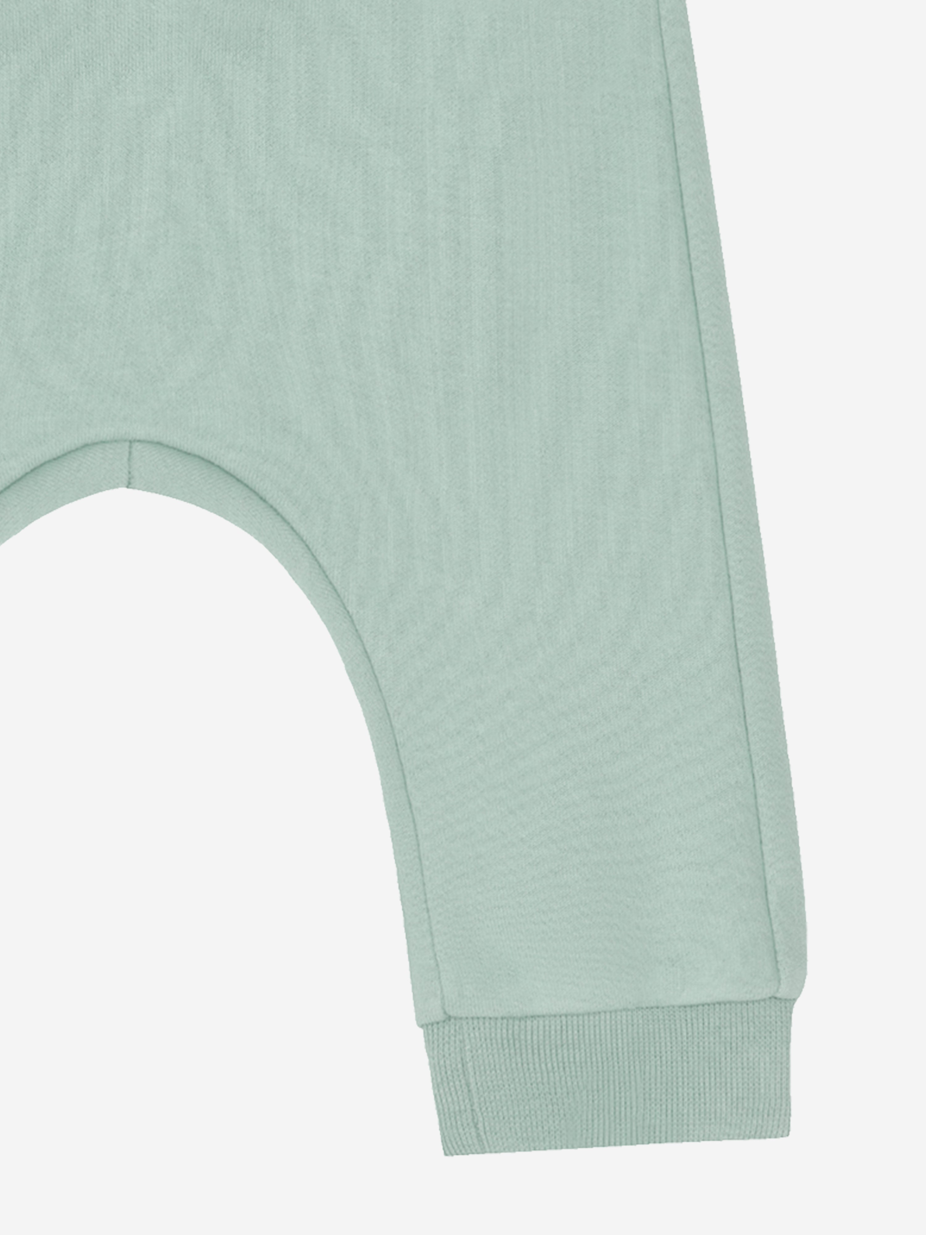 Baby 365 Graphic Track Pants - Soft Green Joggers for Toddlers & Infants | Playtime, Daycare & Casual Outfit