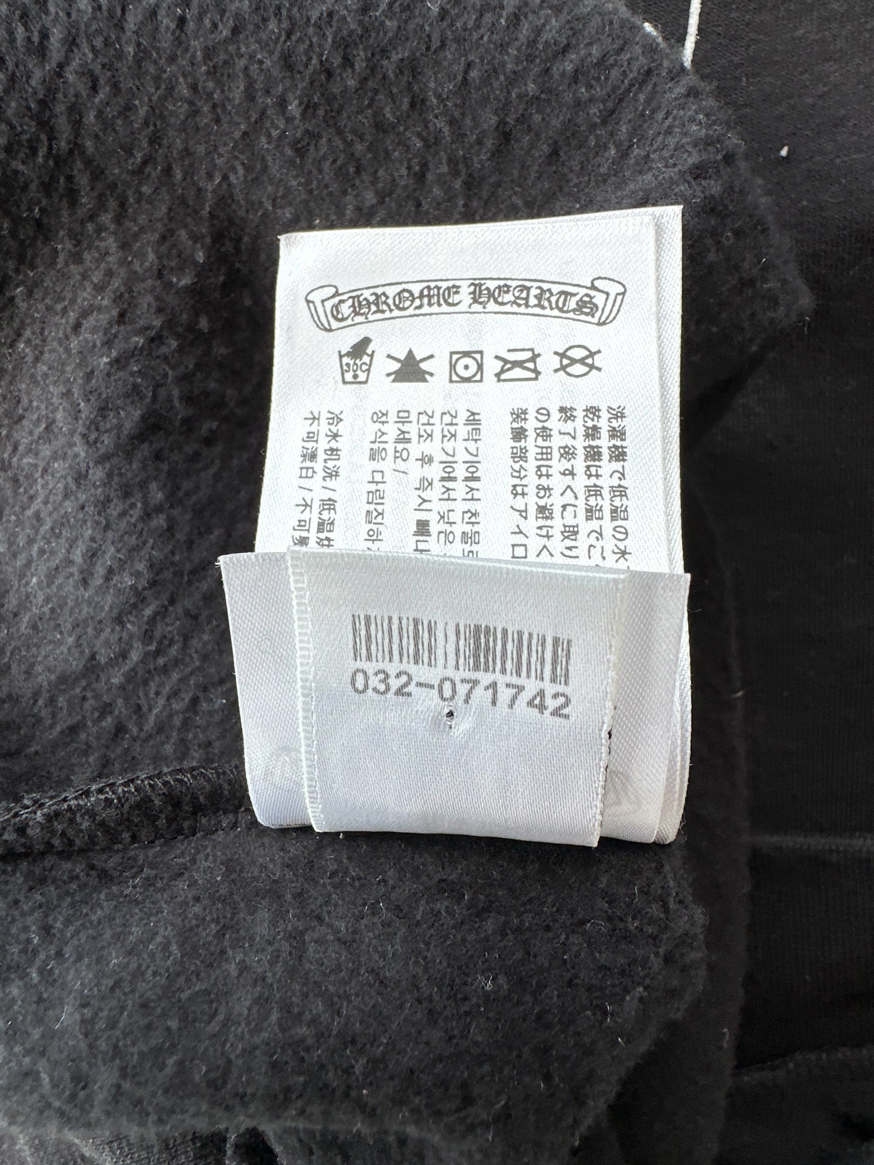 Chrome Hearts Black & White Horseshoe Logo Sweater for Men & Women | Luxury Streetwear Fashion | Perfect for Casual Outfits & Night Out