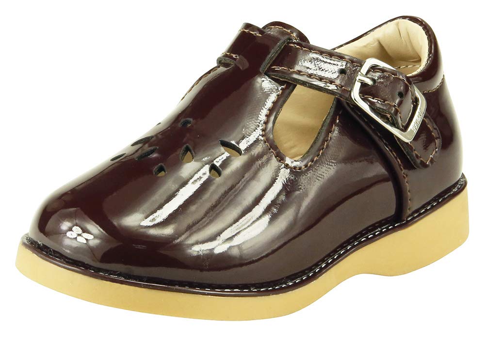 The Doll Maker Girls T-Strap Mary Jane Shoes - Comfortable & Stylish Flats for School, Party & Everyday Wear