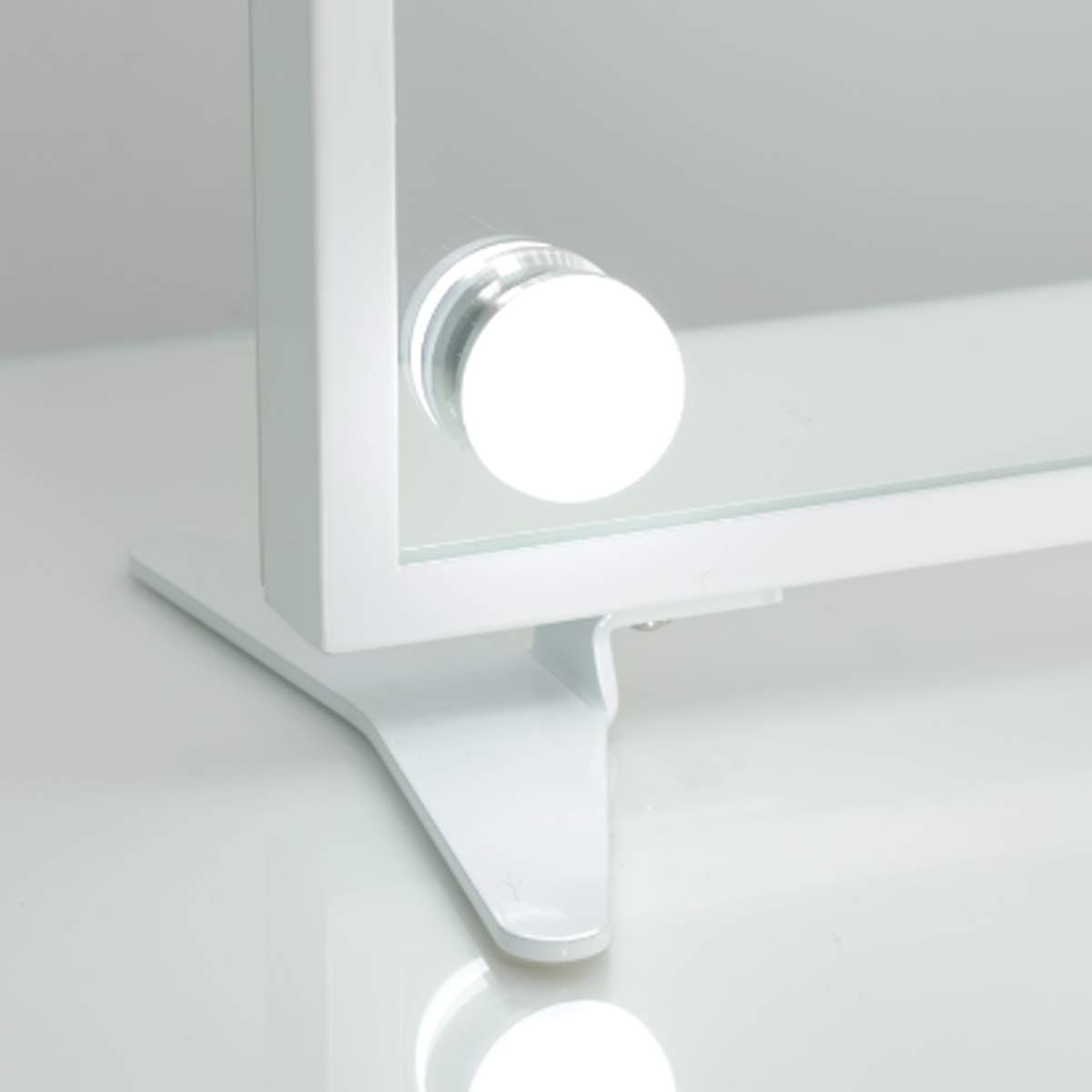 HOMPEN Hollywood Vanity Mirror with LED Lights & Dimmer - Touch Control for Makeup & Dressing