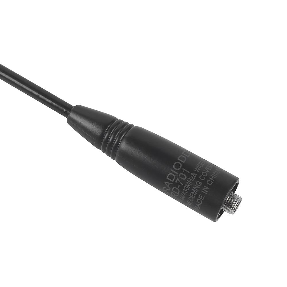 Radioddity RD 701 VHF/UHF SMA-F Dual Band High Gain Antenna - Upgraded Version of Nagoya NA 701 - Perfect for Ham Radio, Walkie Talkie & Emergency Communication