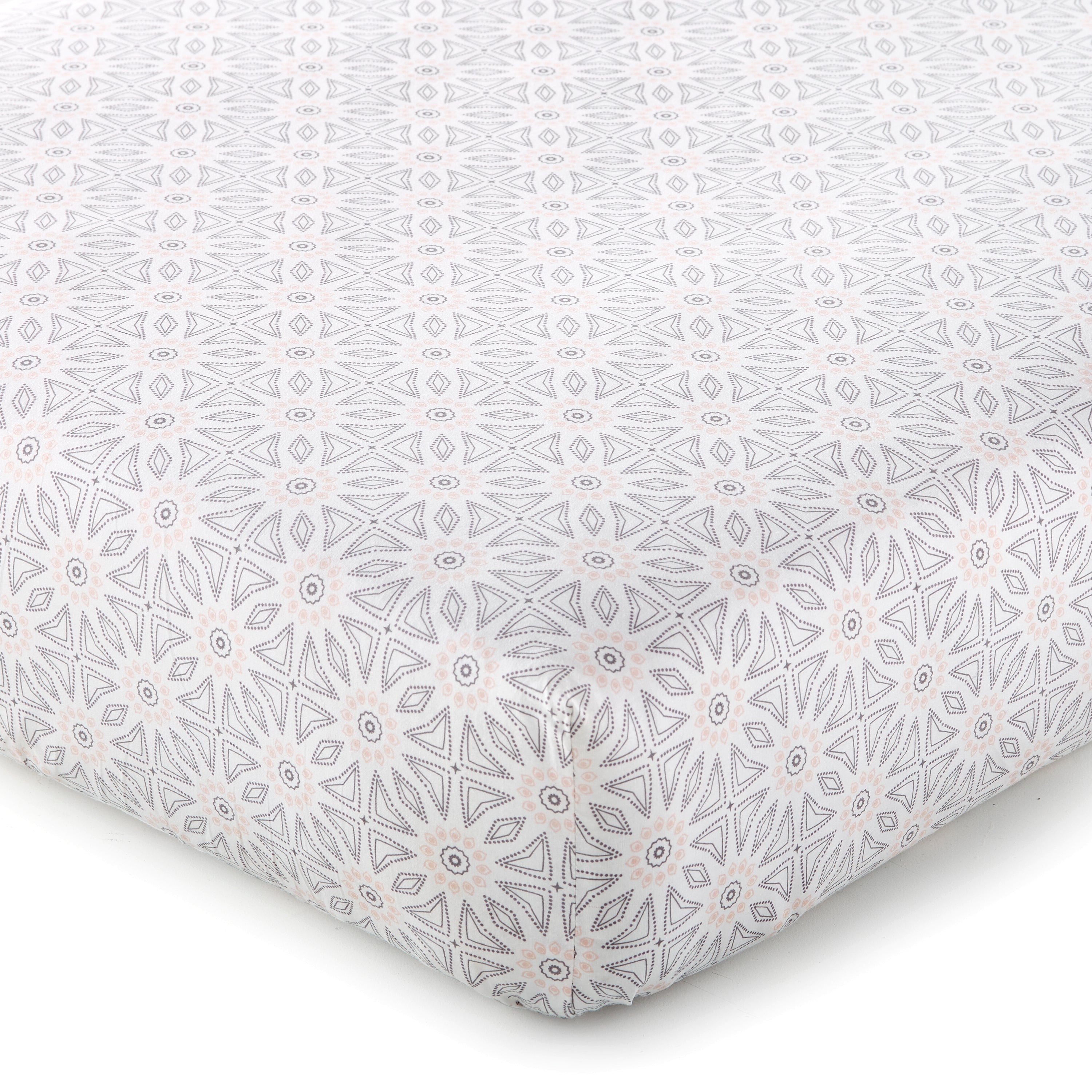 Imani Fitted Crib Sheet Set of 2 - Soft Baby Crib Sheets for Boys & Girls - Breathable Cotton Nursery Bedding - Perfect for Newborns, Toddlers & Daycare Use