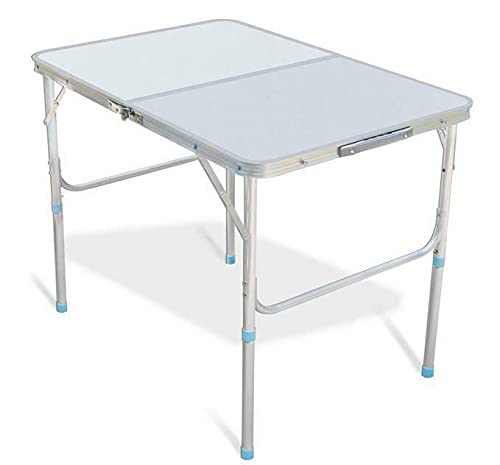 BrandMagaz 3ft Folding Table - Portable Plastic Indoor Outdoor Table for BBQ, Picnic, Party & Camping | Lightweight, Durable & Space-Saving | Perfect for Backyard Gatherings, Tailgating & RV Trips