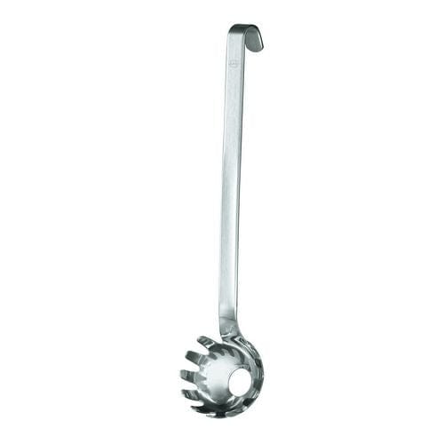 Rosle Stainless Steel Long Spaghetti Spoon - 12-Inch Pasta Server for Cooking, Serving & Stirring - Perfect for Italian Dishes, Salads & Soups