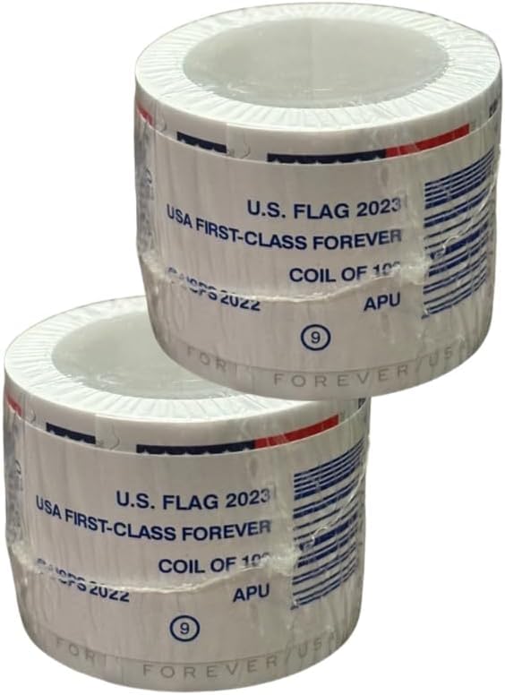 200 Self-Adhesive USPS First Class Forever Stamps (2 Rolls) - Hummingbird Design for Mailing Letters, Postcards & Envelopes | Perfect for Home, Office & Small Business Mailing Needs