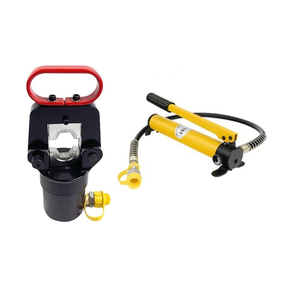 FYQ 400 Hydraulic Crimping Tool 16-400mm² with Hand Pump - Professional Wire & Cable Crimper for Electrical, Automotive, and Industrial Applications