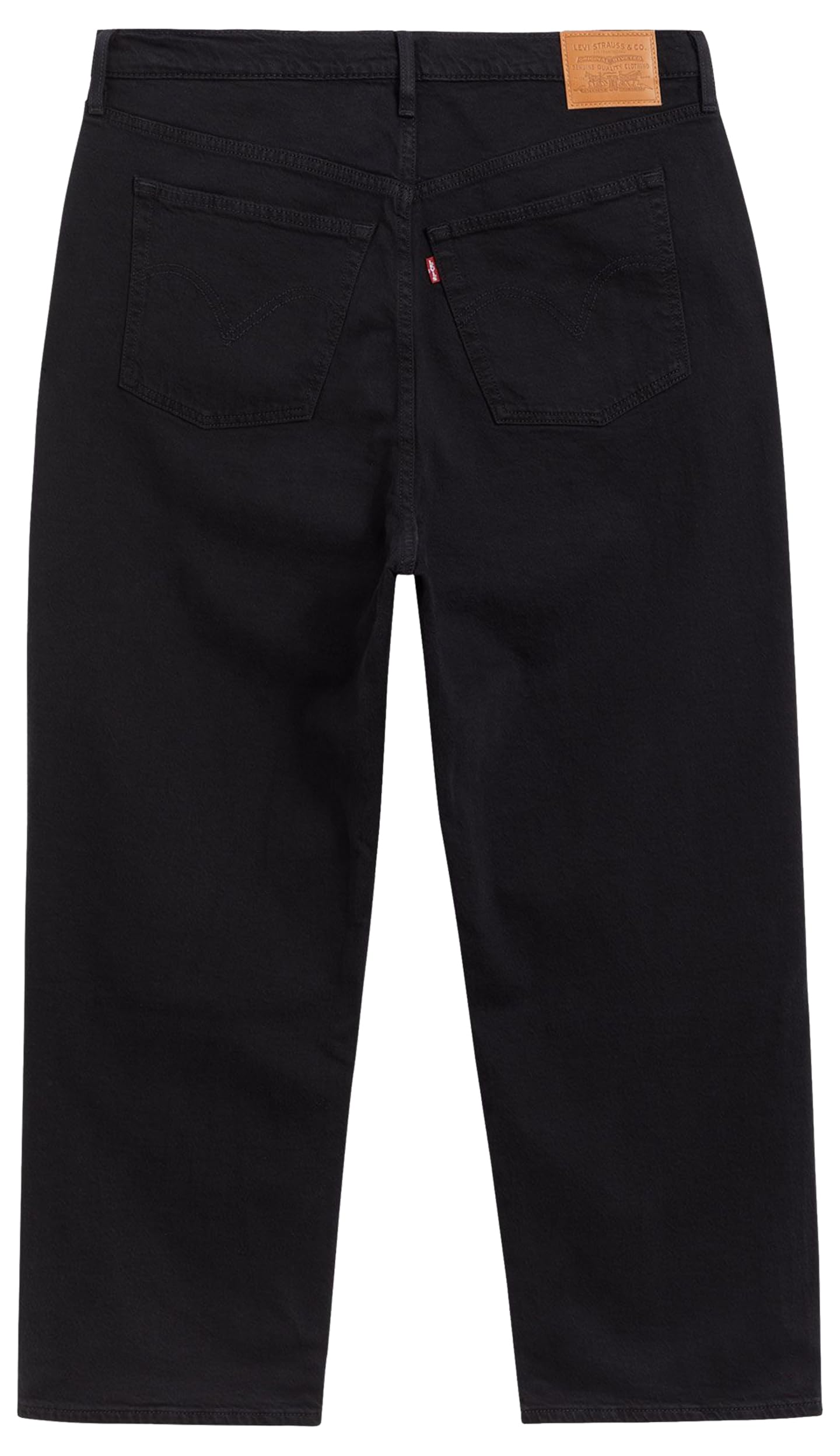 Levi's Women's Plus Size Ribcage Straight Ankle Jeans - High Waist Stretch Denim Pants for Curvy Figures | Perfect for Casual Wear, Office & Date Nights