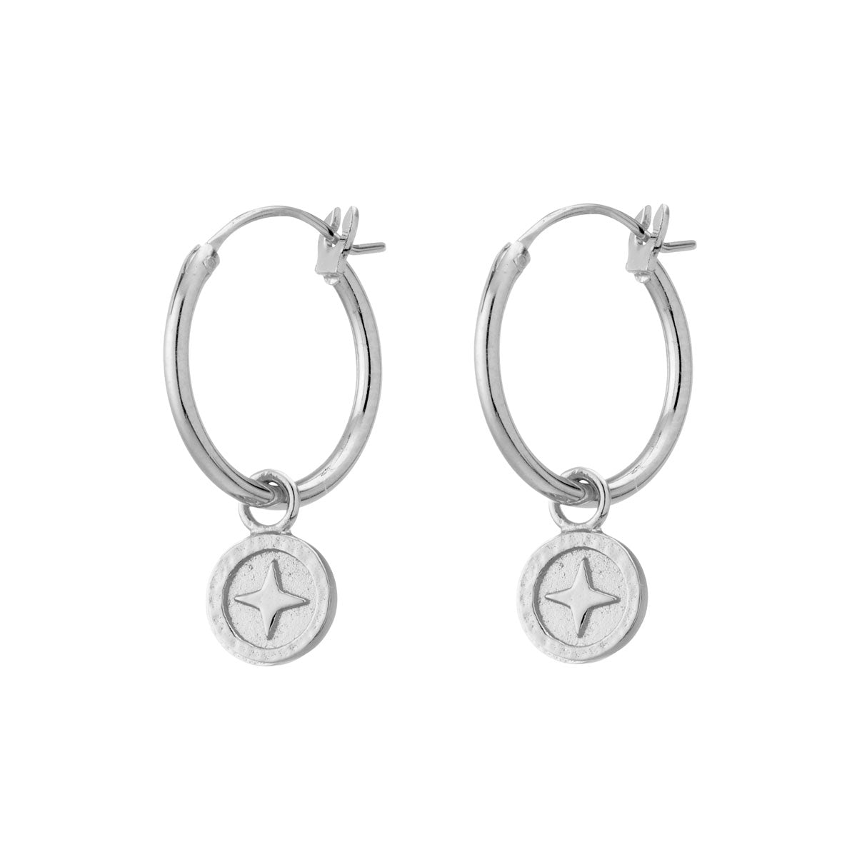 Asteria Hoops - Trendy Gold & Silver Hoop Earrings for Women | Hypoallergenic & Lightweight | Perfect for Everyday Wear, Parties & Gifts
