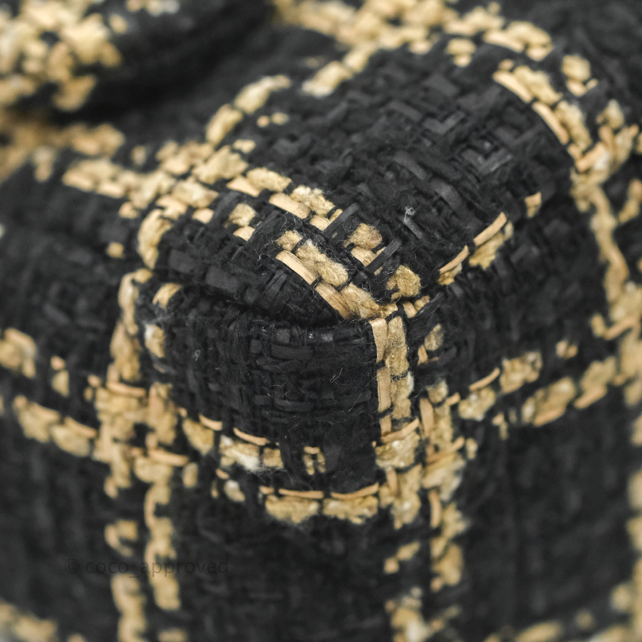 Chanel 19 Small Tweed Handbag in Black & Beige with Mixed Hardware - Luxury Crossbody Bag for Women, Perfect for Parties, Dating & Everyday Use