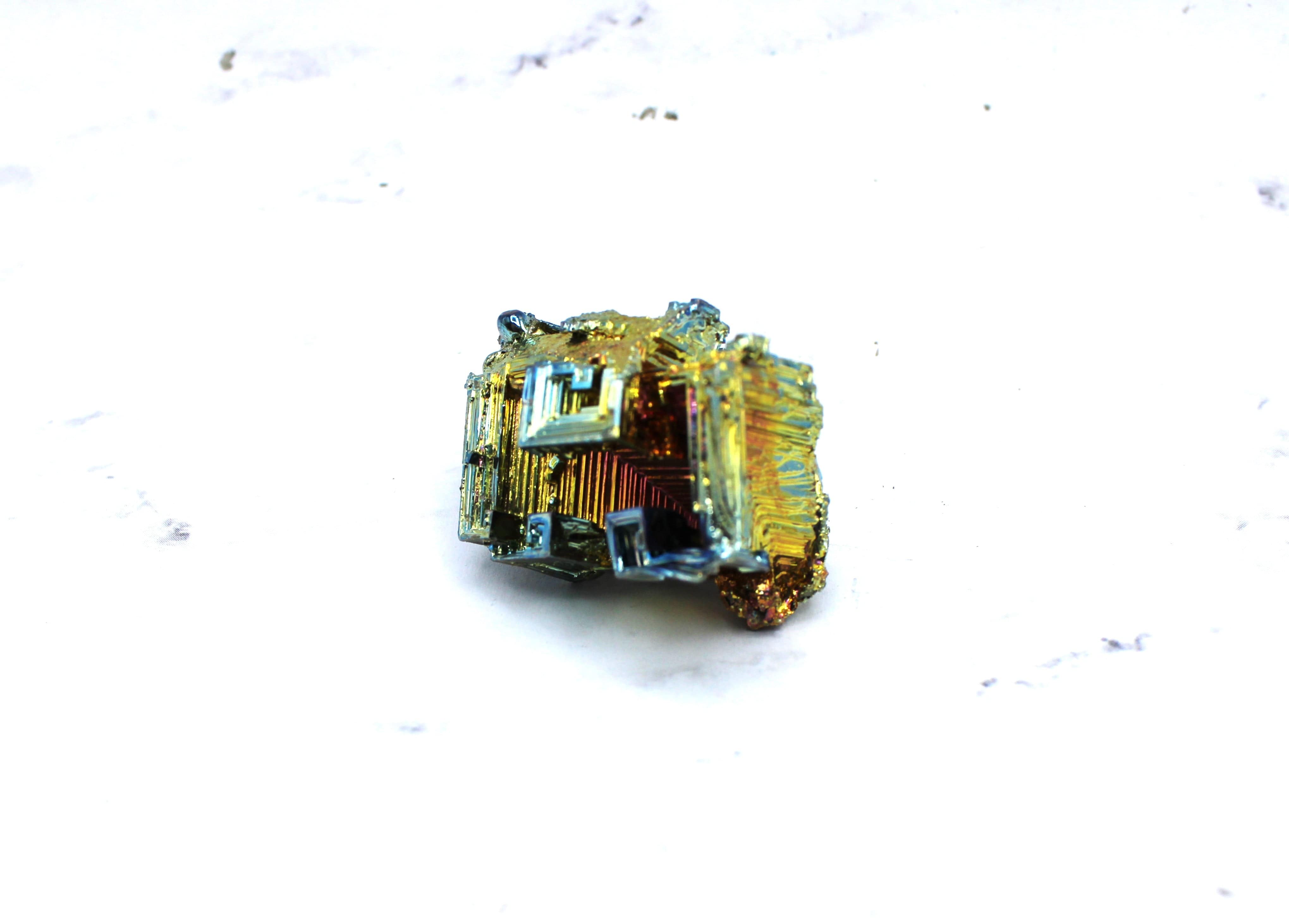 Bismuth Specimen - Natural Bismuth Crystal for Collectors & Science Education | Perfect for Home Decor, Gift Giving & STEM Learning