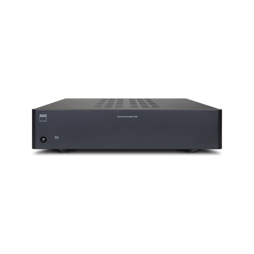 NAD C 268 Stereo Power Amplifier - High-Fidelity 2-Channel Audio Amplifier for Home Theater & HiFi Systems | Perfect for Audiophiles & Music Enthusiasts