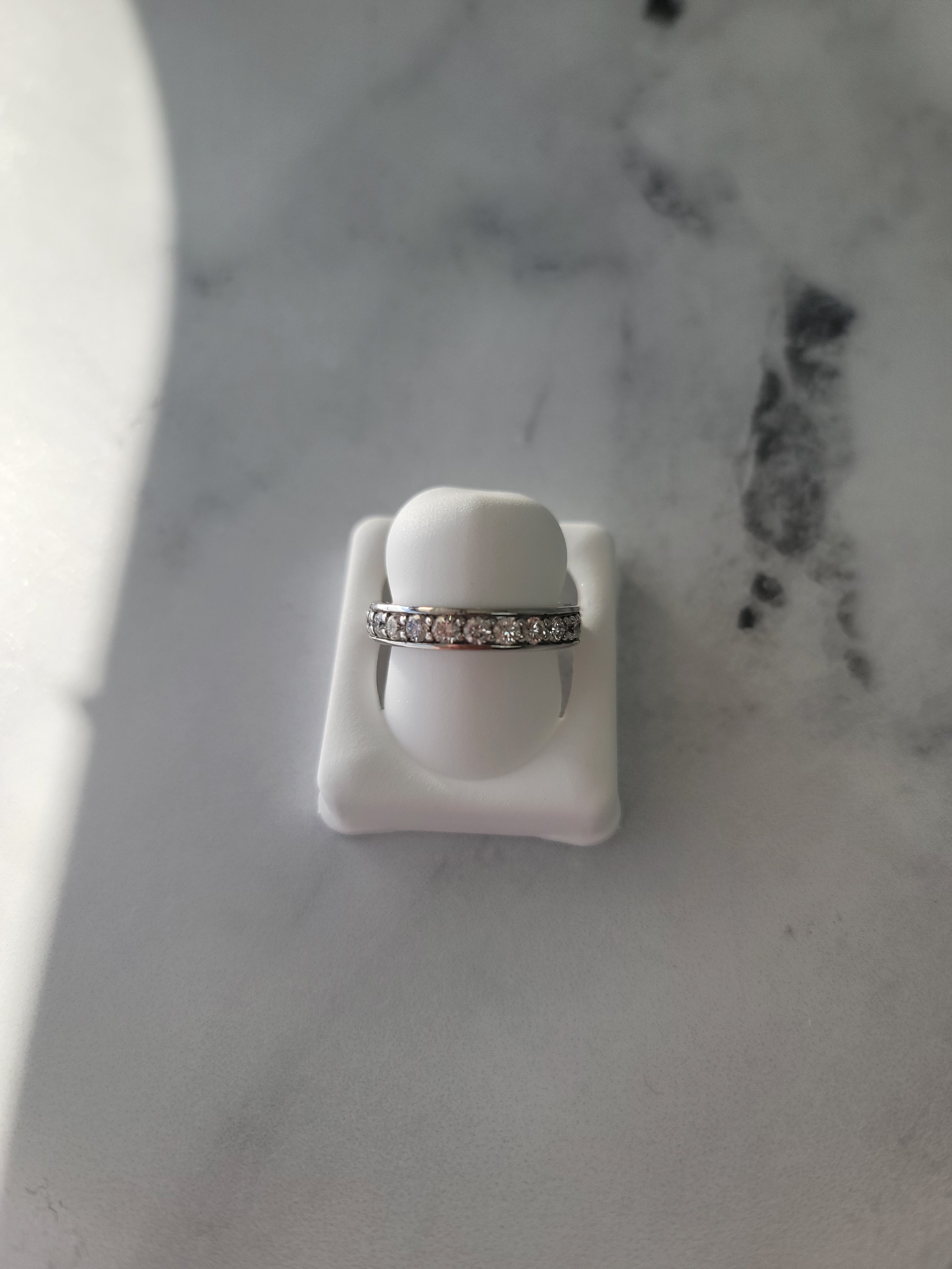 1 Carat Channel Set Diamond Wedding Band Ring - 14K White Gold for Women - Perfect for Engagement, Anniversary & Bridal Jewelry Gifts