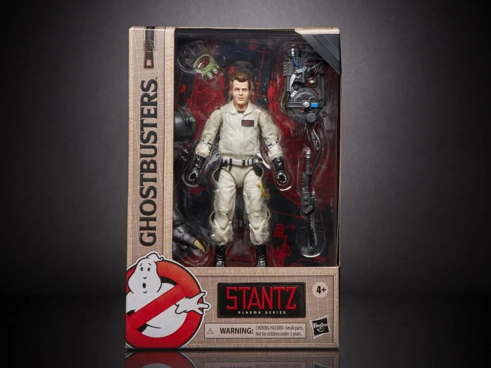 Ghostbusters Plasma Series Ray Stantz Action Figure with Terror Dog BAF - Collectible Toy for Fans, Halloween Decor, and Movie Display