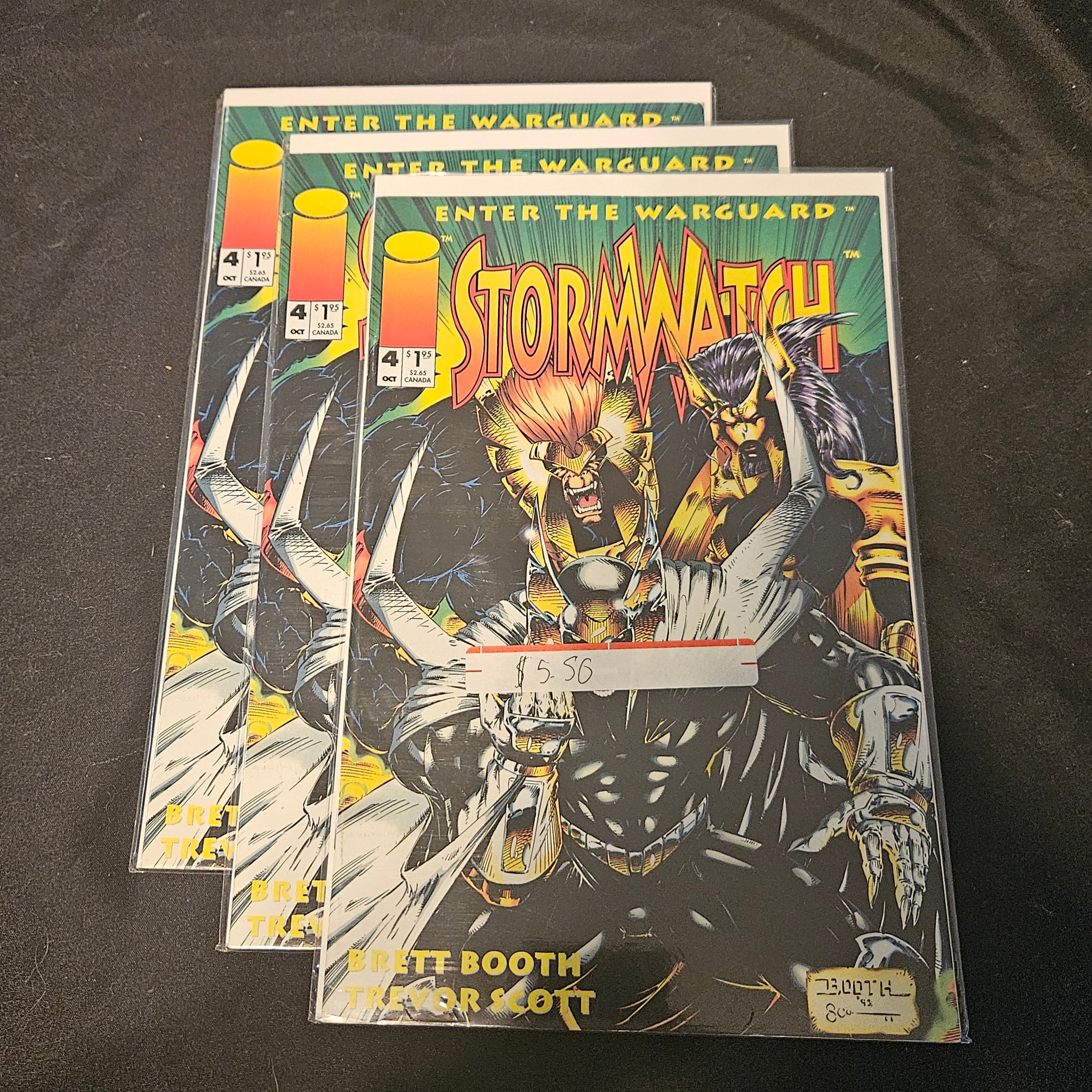 Stormwatch #4 - Image Comics 1994 Issue | Collectible Comic Book for Superhero Fans & Comic Collectors | Perfect for Display, Gifts, and Vintage Collections