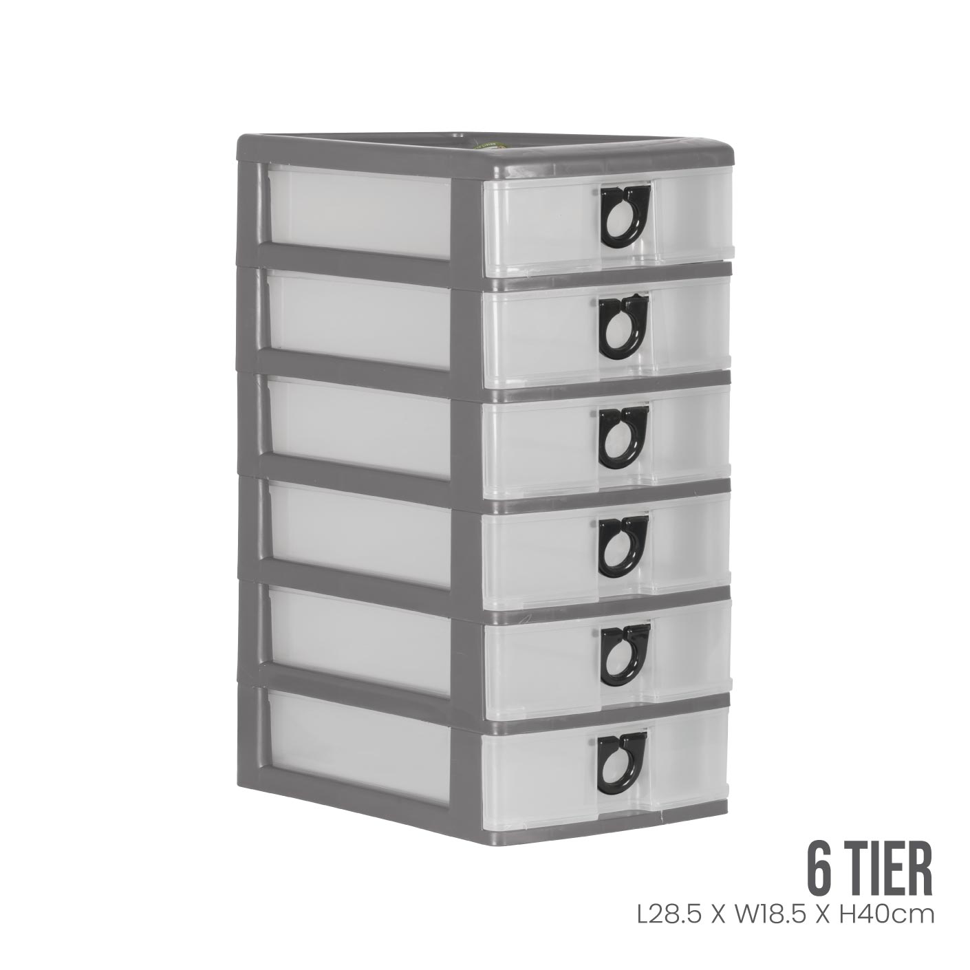 6-Tier A5 Stationery Drawer Organizer - Perfect for Office, School & Home Desk Organization (301 6)