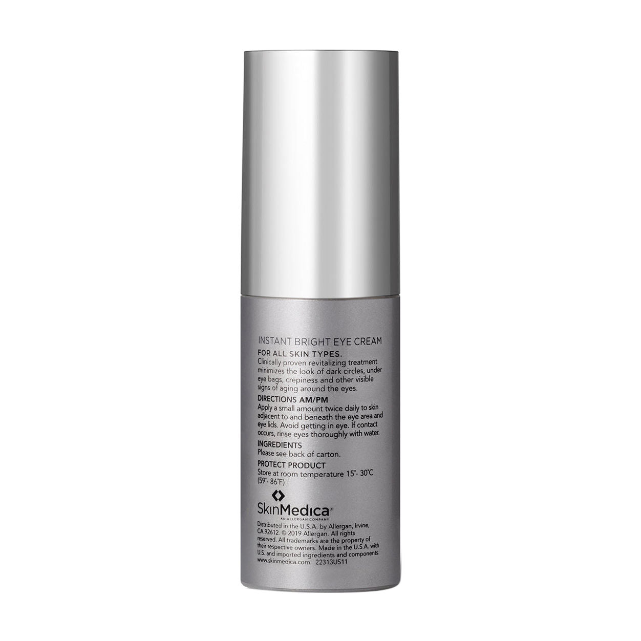 Instant Bright Eye Cream - Dark Circle & Puffiness Reduction for Men & Women - Hydrating Anti-Aging Treatment - Perfect for Morning Routine & Night Care