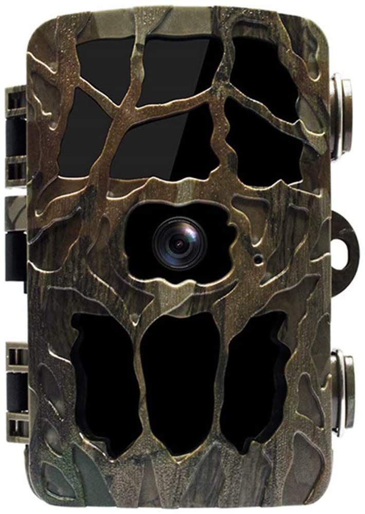 RSTJ-Sjef 4K HD Outdoor Trail Camera - 12MP 1080P Waterproof Hunting Camera with Night Vision & IP66 Rating - Ideal for Wildlife Monitoring, Farm Security, and Anti-Theft Surveillance