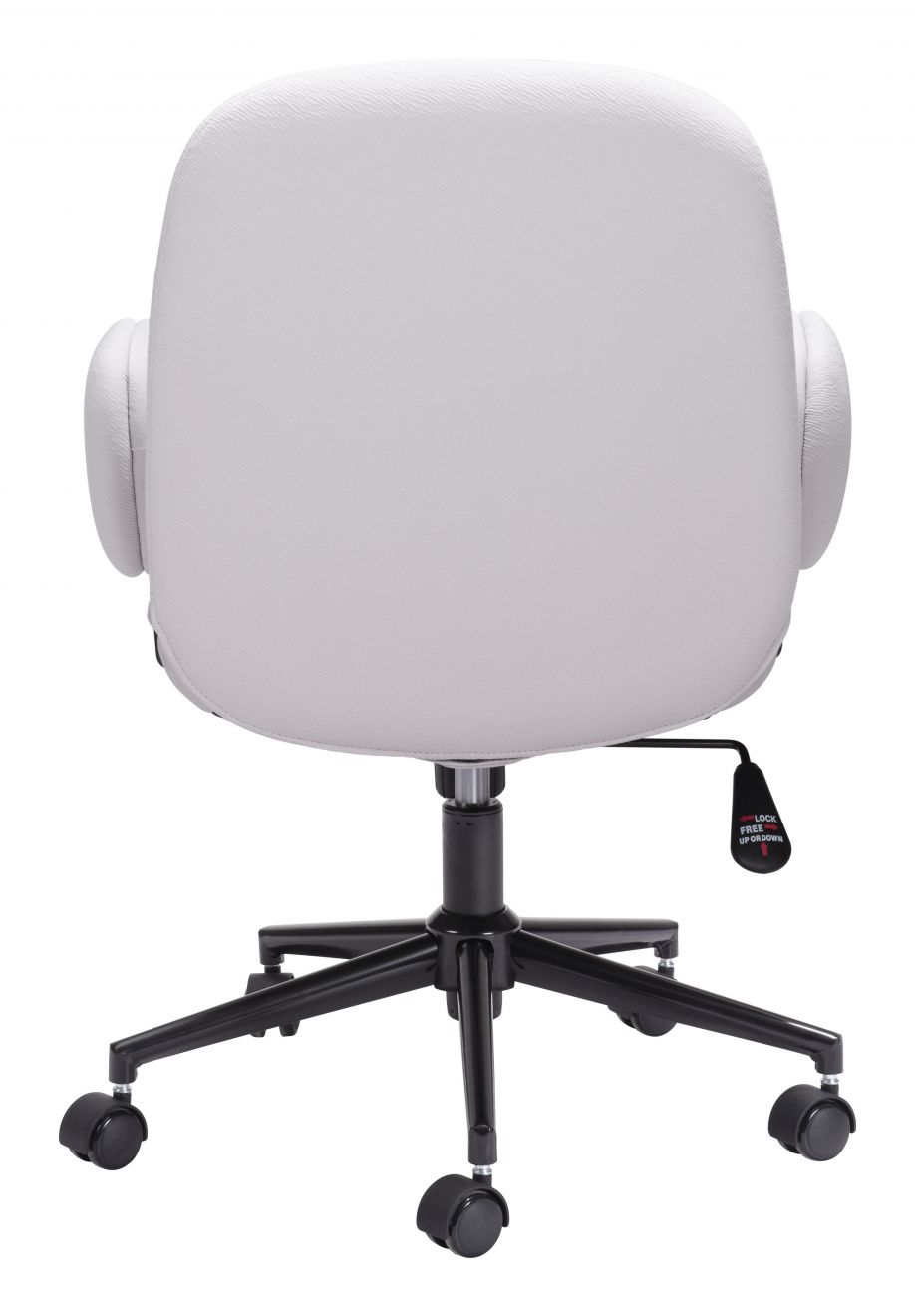 ZUO Modern Lionel Office Fabric Retro Chair - Stylish Mid-Century Design for Home Office & Workspace