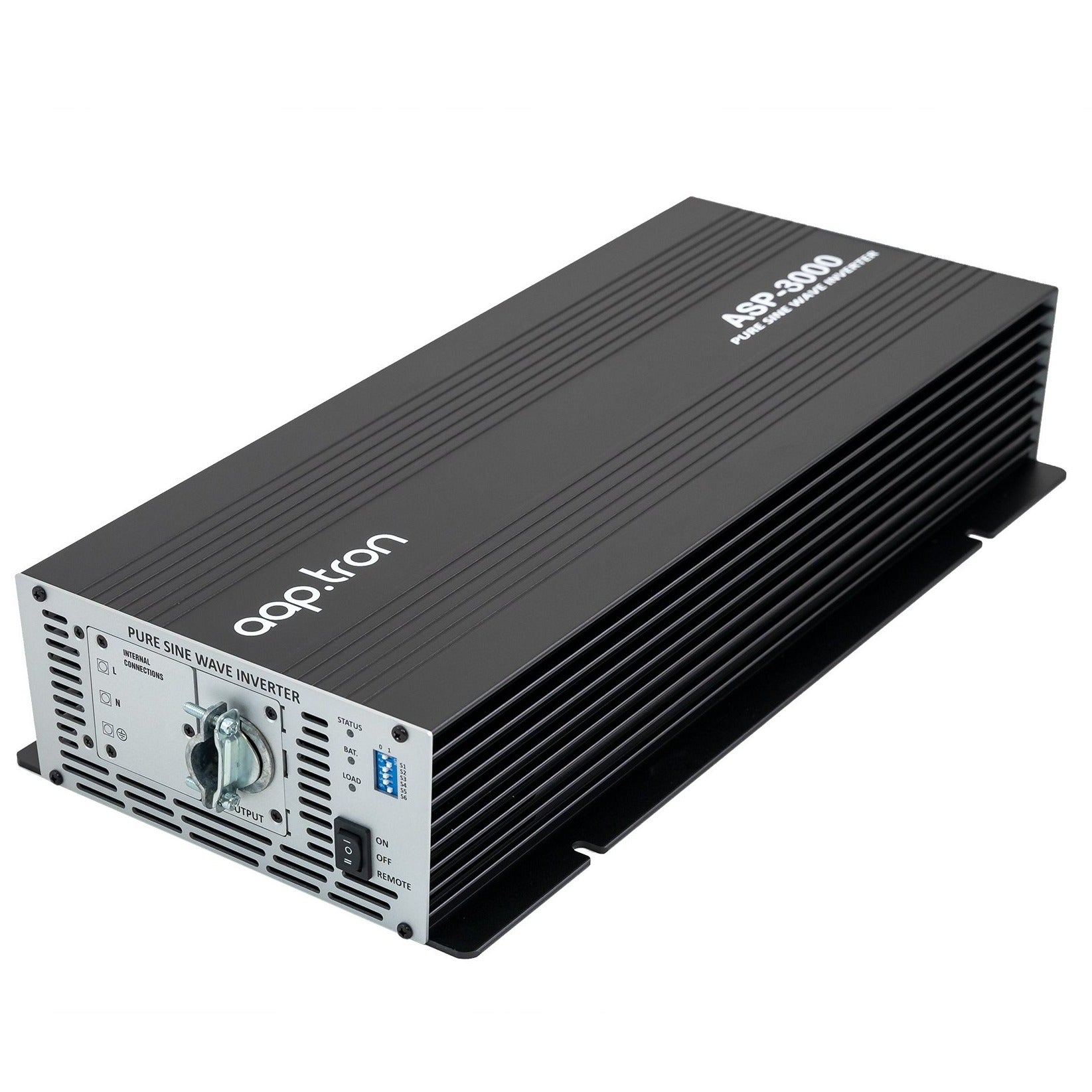 24V 3000W Pure Sine Wave Power Inverter with Hardwire Kit - Reliable DC to AC Converter for RVs, Boats, Solar Systems & Off-Grid Power Supply