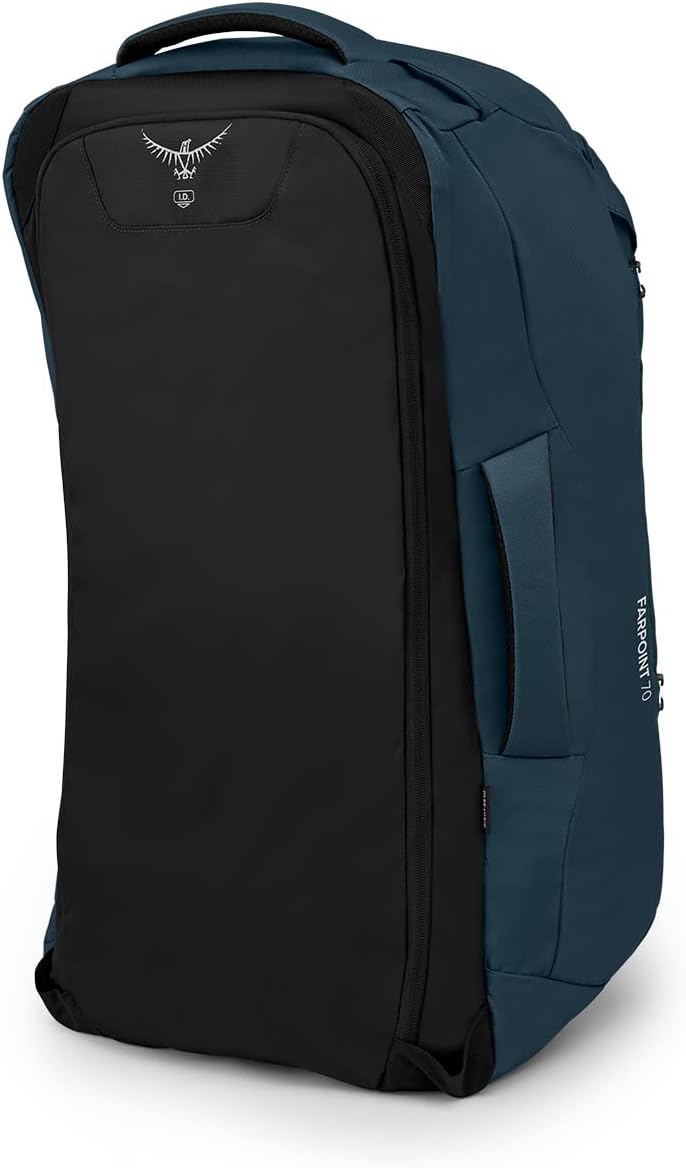 Osprey Farpoint 70L Travel Backpack - Lightweight Hiking Backpack for Men & Women - Perfect for Camping, Backpacking & International Travel