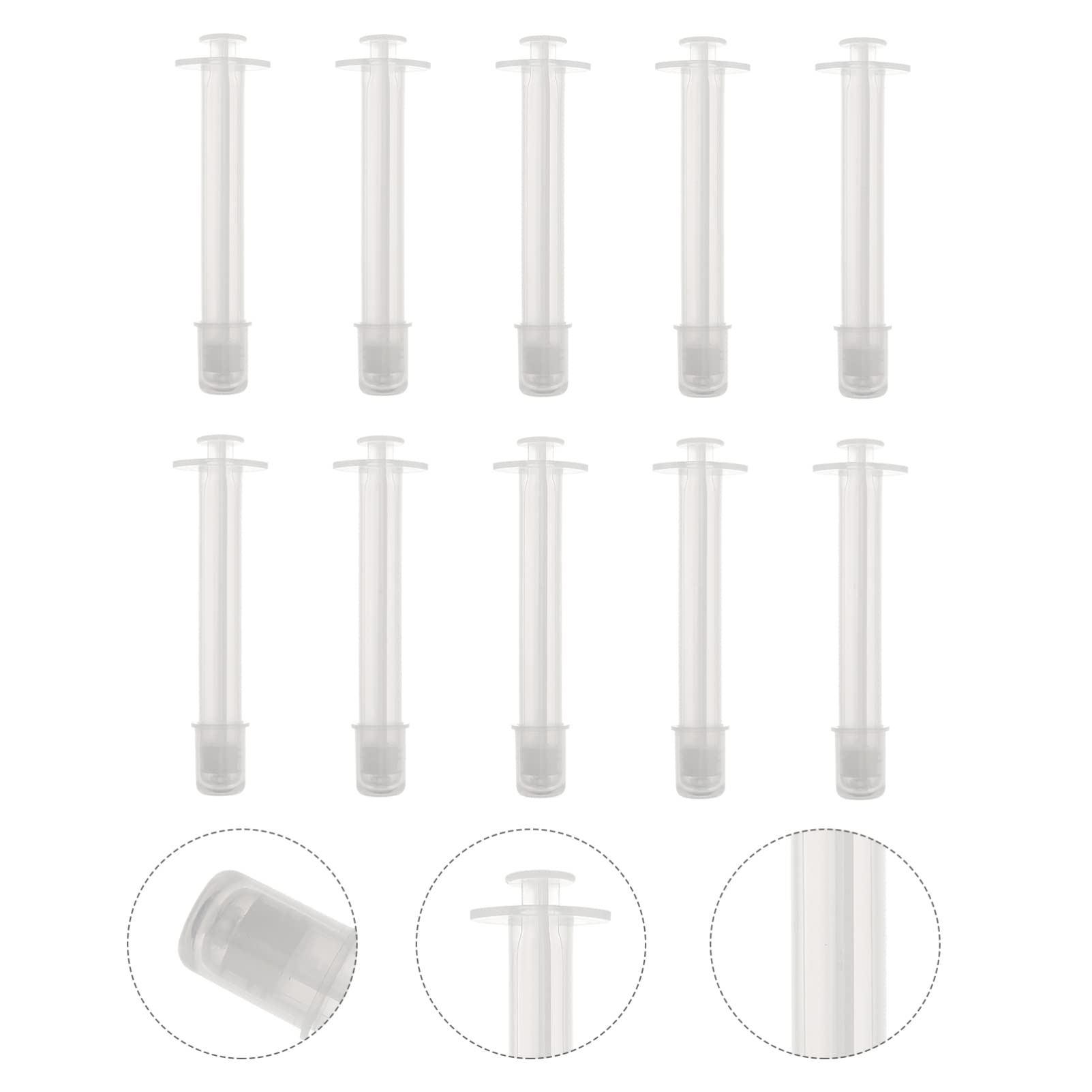 10pcs Disposable Vaginal Applicators for Progesterone Suppositories & Personal Lubricants - Fertility Health Care Tools, Home Insemination Kit - Perfect for Women's Wellness & Fertility Treatments