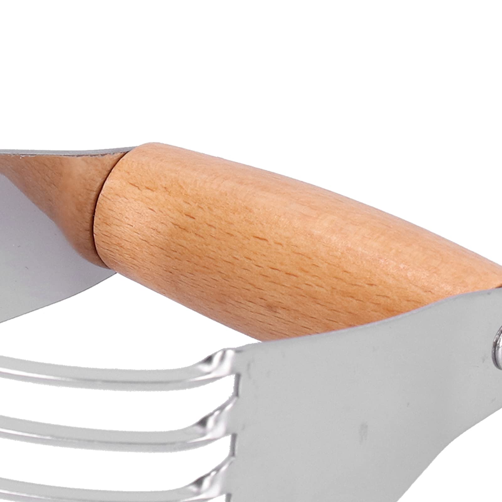Professional Pastry Blender & Dough Cutter with Heavy Duty Stainless Steel Blades - Perfect for Baking Pies, Cookies & Pastry Dough - Ideal for Home Bakers & Professional Chefs