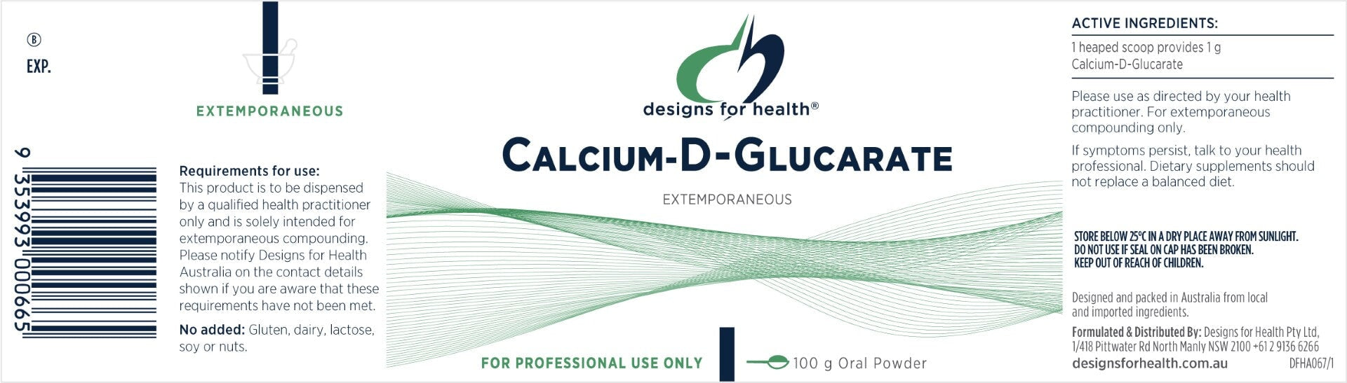 Designs for Health Calcium D-Glucarate Supplement - Detox & Hormone Balance Support for Men & Women - Ideal for Liver Health & Estrogen Metabolism