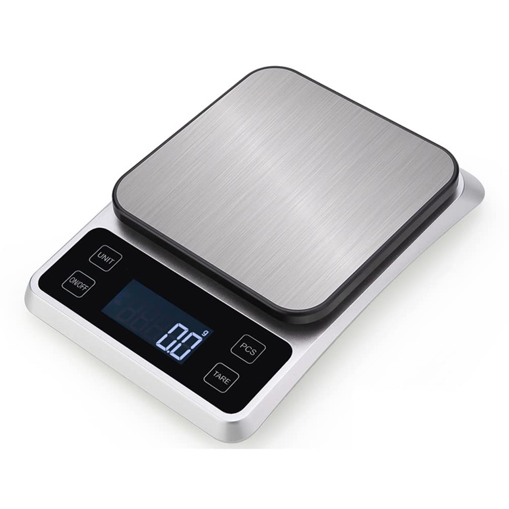 ZHANGCHI Digital Kitchen Scale - 0.1g High Precision Electronic Food Scale for Baking, Cooking & Portion Control | Perfect for Home, Restaurant & Meal Prep