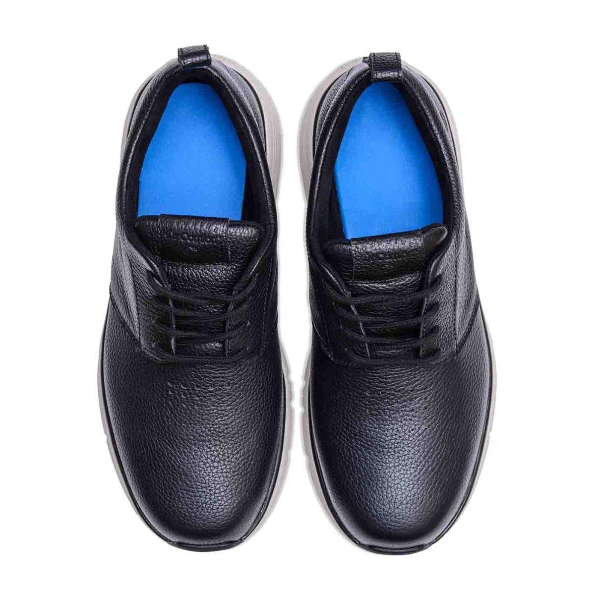 Dr. Comfort Roger Diabetic Shoes for Men - Leather Therapeutic Walking Shoes with Gel Inserts for Arch Support & Pain Relief | Ideal for Daily Wear, Work & Outdoor Activities