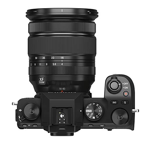 Fujifilm X-S10 Mirrorless Digital Camera with 26.1MP APS-C Sensor | 5-Axis IBIS | 4K Video | Compact & Lightweight for Travel, Vlogging & Photography
