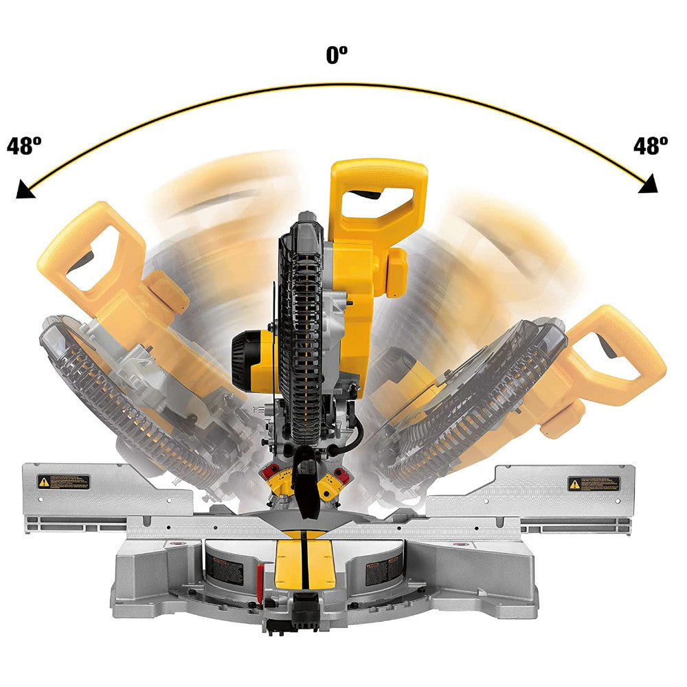 DEWALT DWS779 12-Inch Double Bevel Sliding Compound Miter Saw | Certified Refurbished with Warranty | Perfect for Woodworking, Crown Molding & DIY Projects