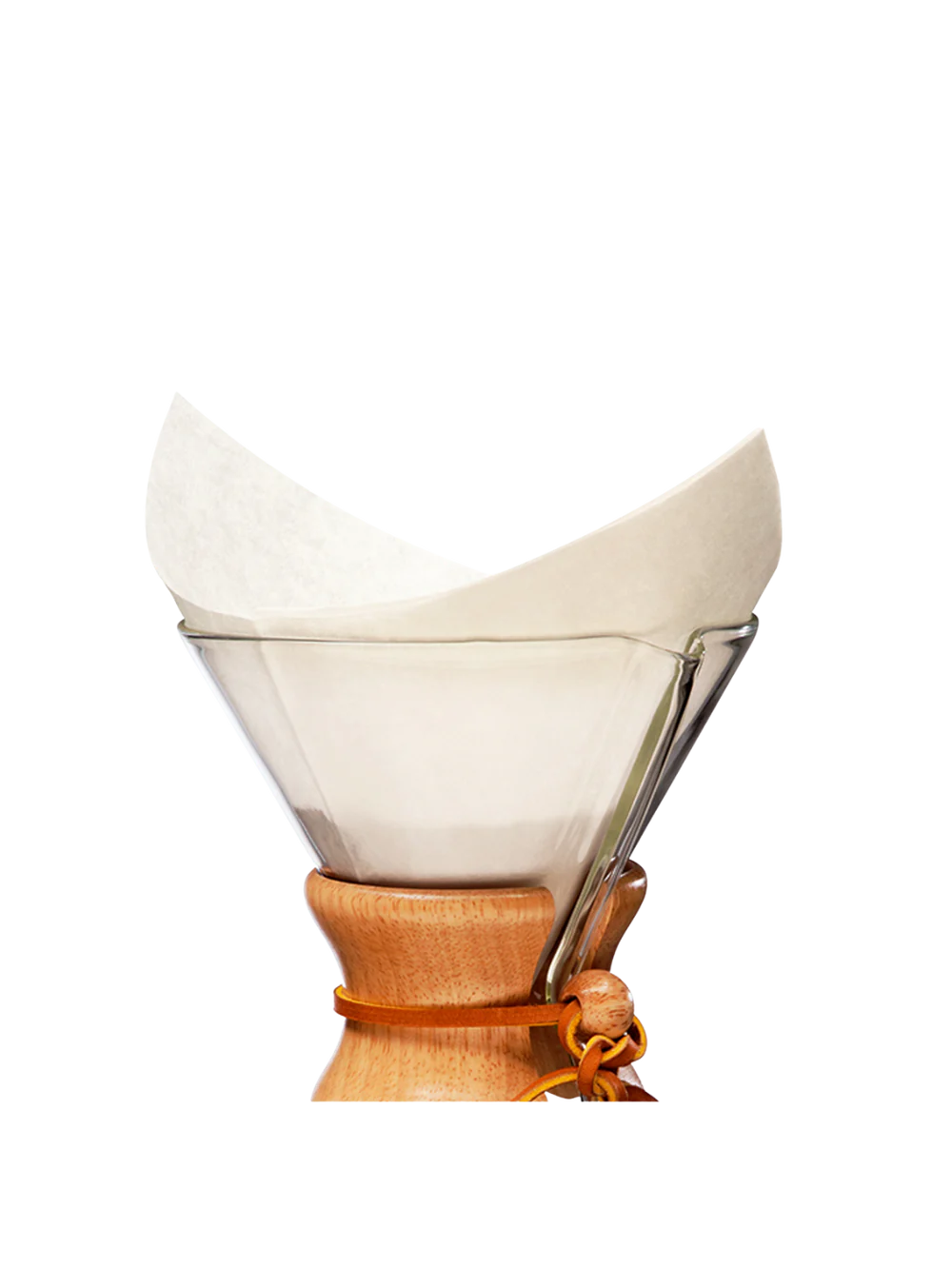 Chemex Coffee Filters - 100 Pack of Premium Square Paper Filters for Pour Over Brewing - Perfect for Home, Office & Specialty Coffee Shops