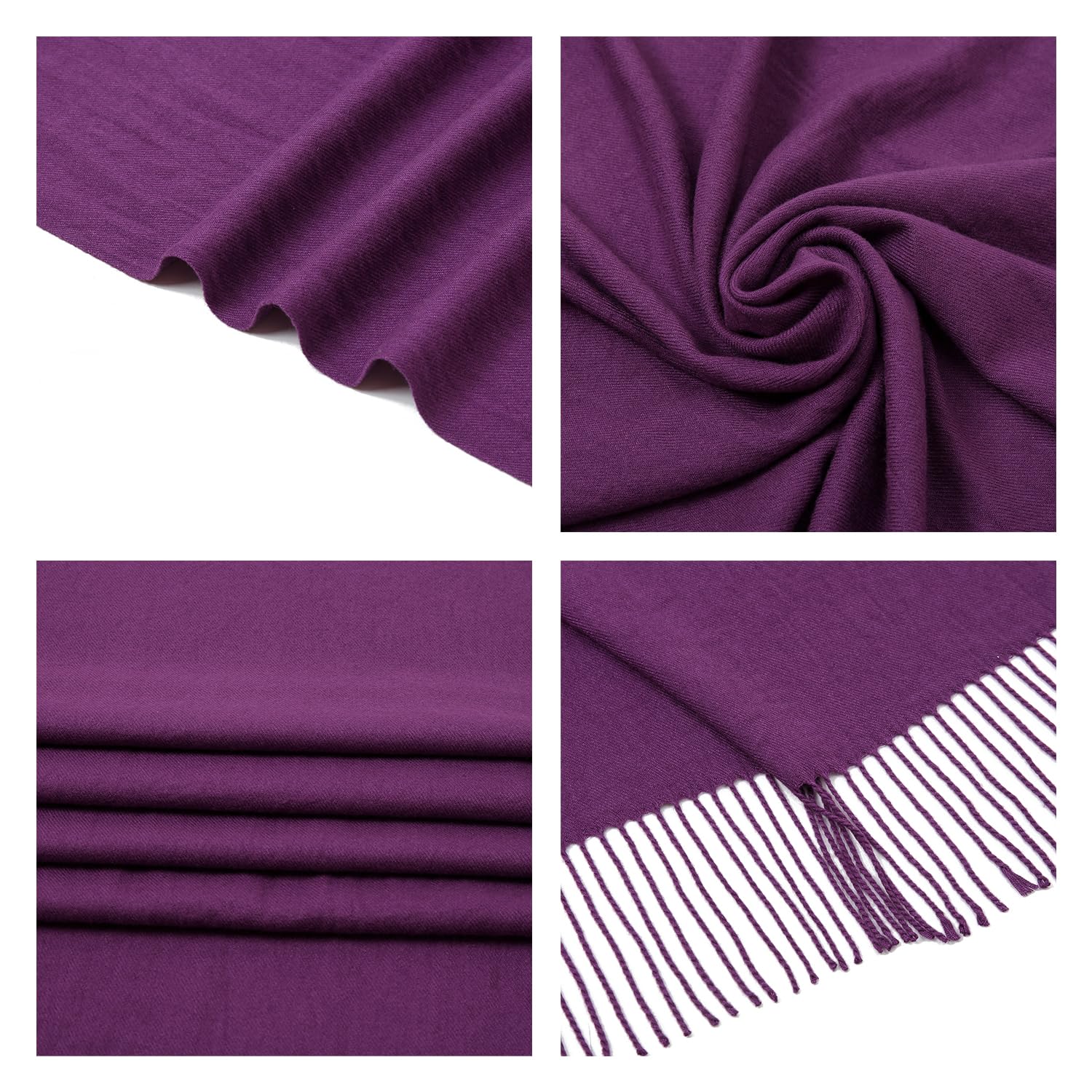 Luxury Pashmina Shawl Wraps for Women - Extra Large Soft Winter Scarf, Elegant Evening Shawl for Dresses & Wedding Accessories - Perfect for Formal Events, Parties & Cold Weather