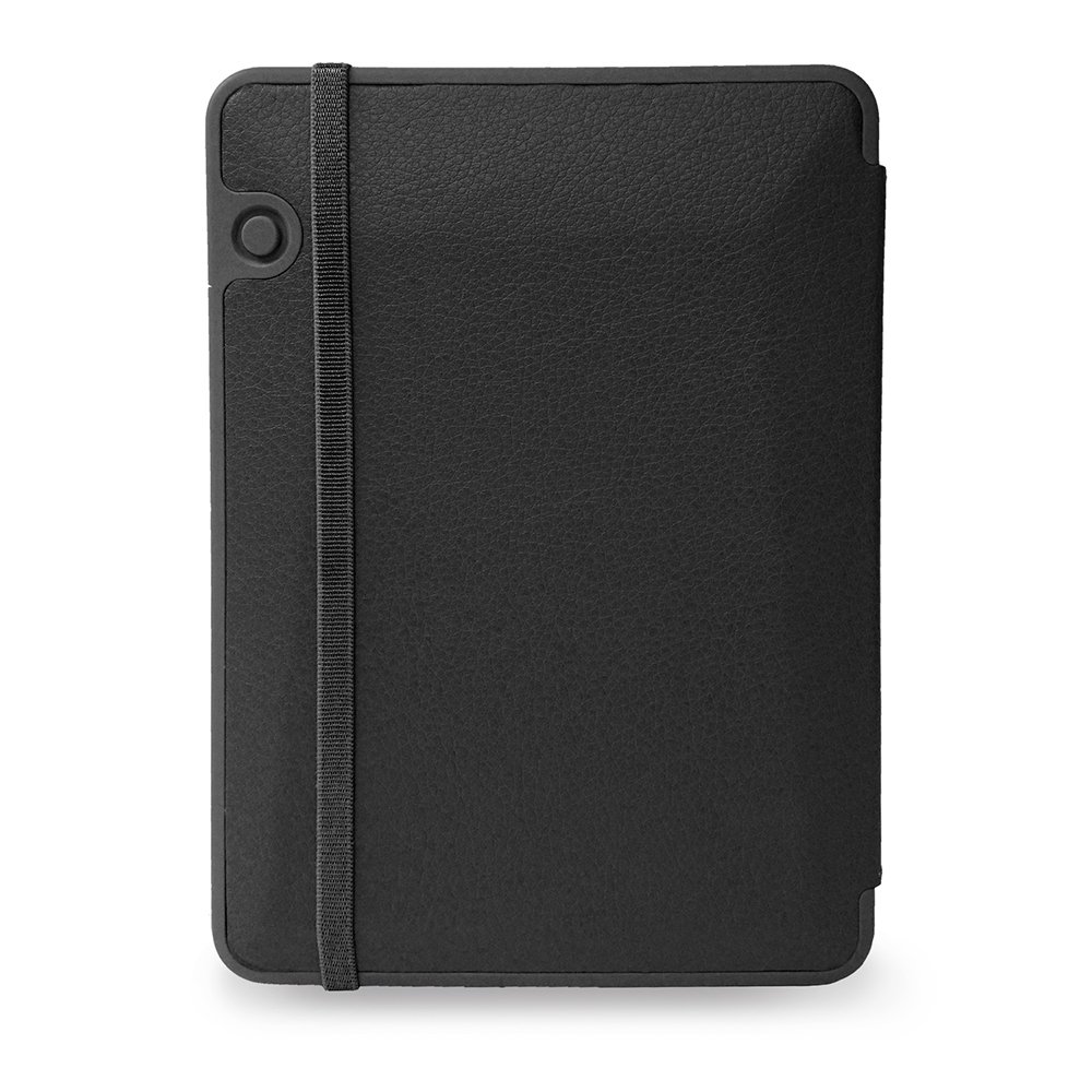 Premium PU Leather Kindle Voyage Case - Slim Fit Book Folio Cover with Auto Sleep/Wake for Amazon Kindle Voyage | Classic Black | Perfect for Reading, Travel & Daily Commute