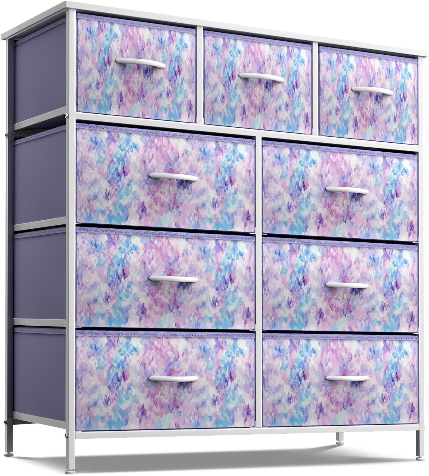 Sorbus 9-Drawer Kids Dresser - Sturdy Storage Chest Tower for Bedroom, Closet & Office Organization | Perfect for Kids' Room, Nursery & Dormitory Storage Solutions