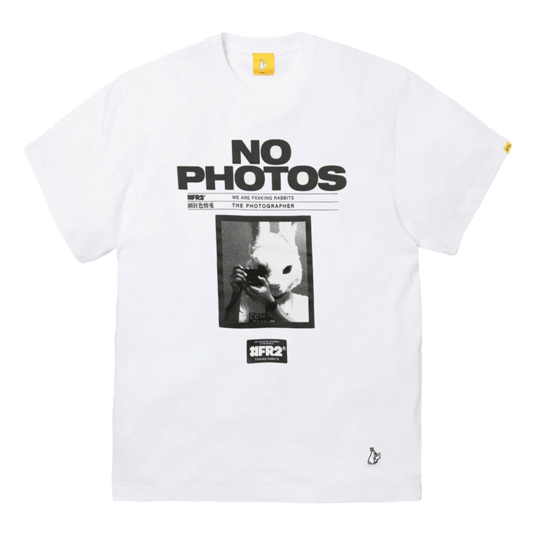 FR2 23FW No Photos Graphic Tee - Trendy Streetwear T-Shirt for Casual Outfits & Urban Fashion