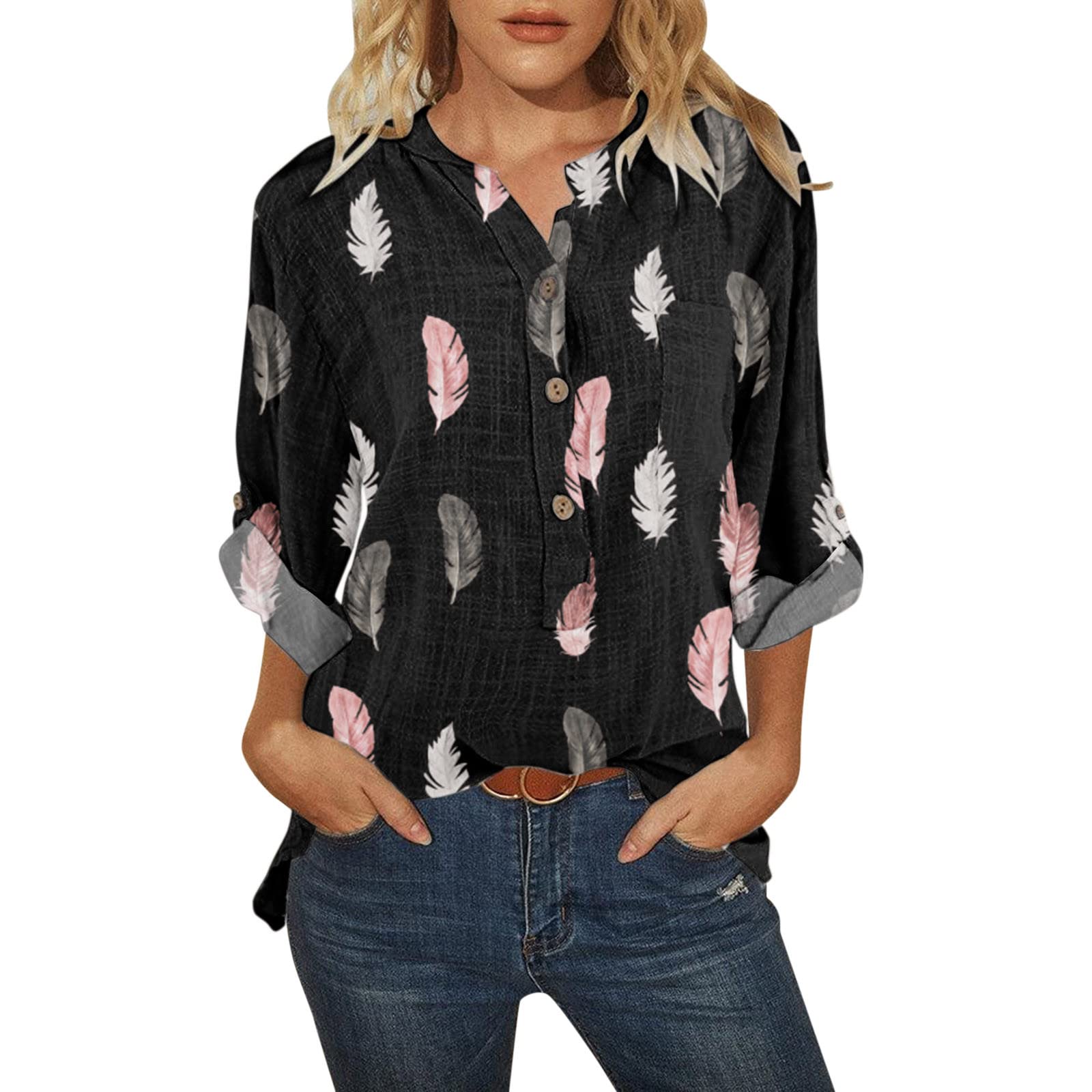 Women's Summer Tops - Sexy V-Neck Short Sleeve Dolman Blouse with Twist Front Detail | Loose Fit Casual & Dressy T-Shirt | Perfect for Office Wear, Date Night & Weekend Outfits