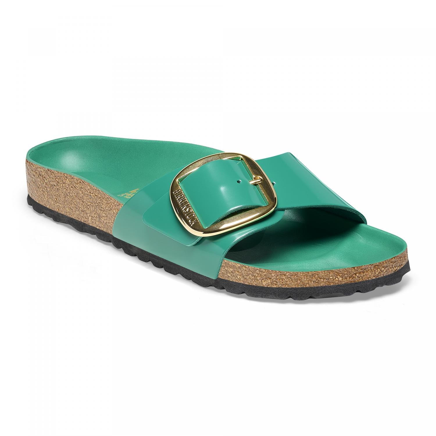 Madrid Big Buckle Sandals for Women - Comfortable Summer Slide Sandals with Adjustable Buckle | Perfect for Beach, Vacation & Casual Outfits