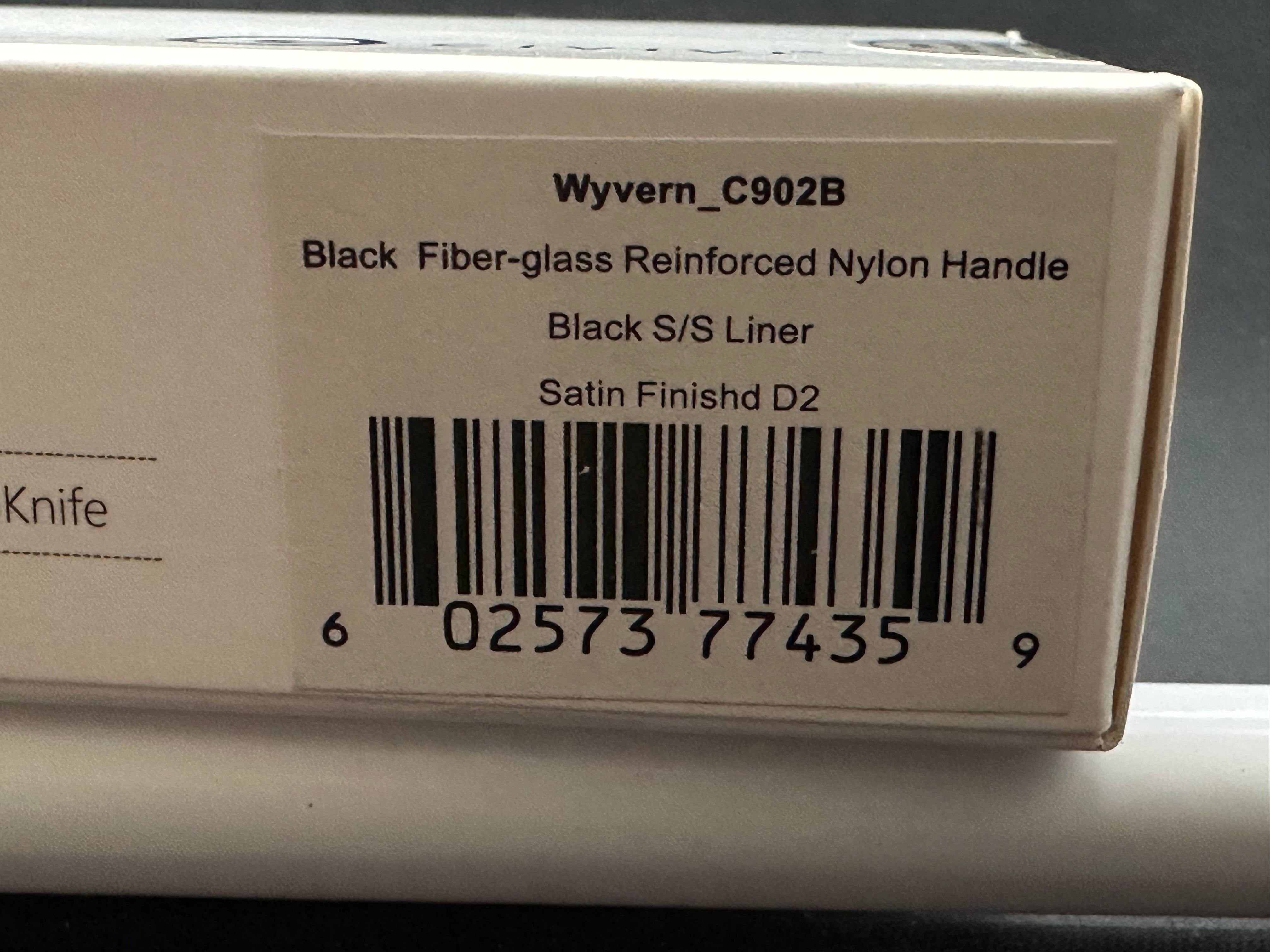 CIVIVI Wyvern Folding Flipper Knife - Black FRN Handle, 3.5