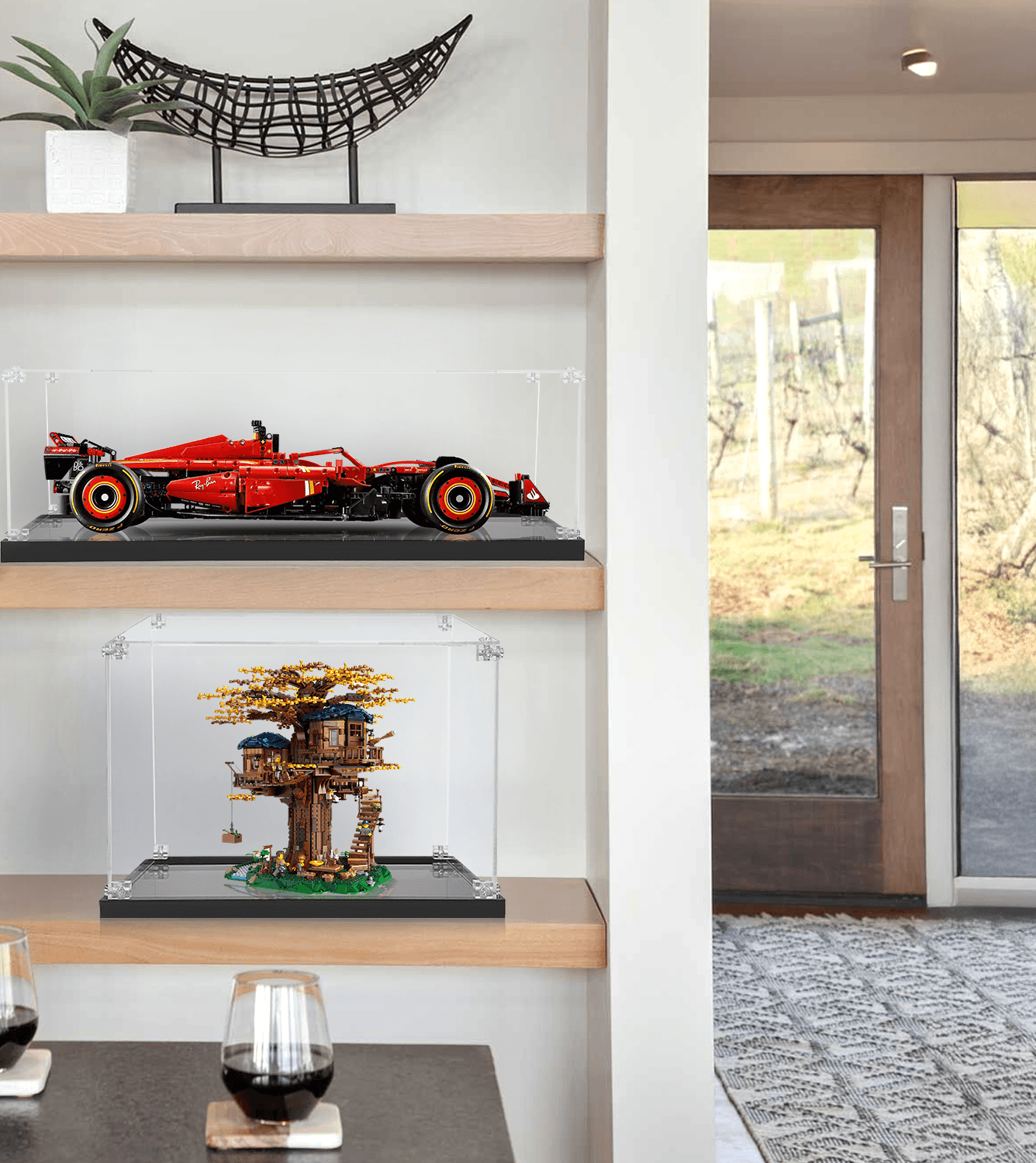 LEGO Ideas The Tree House 21318 Display Case - Premium Acrylic Showcase for LEGO Building Blocks - Perfect for Home Decoration & Collector's Showcase