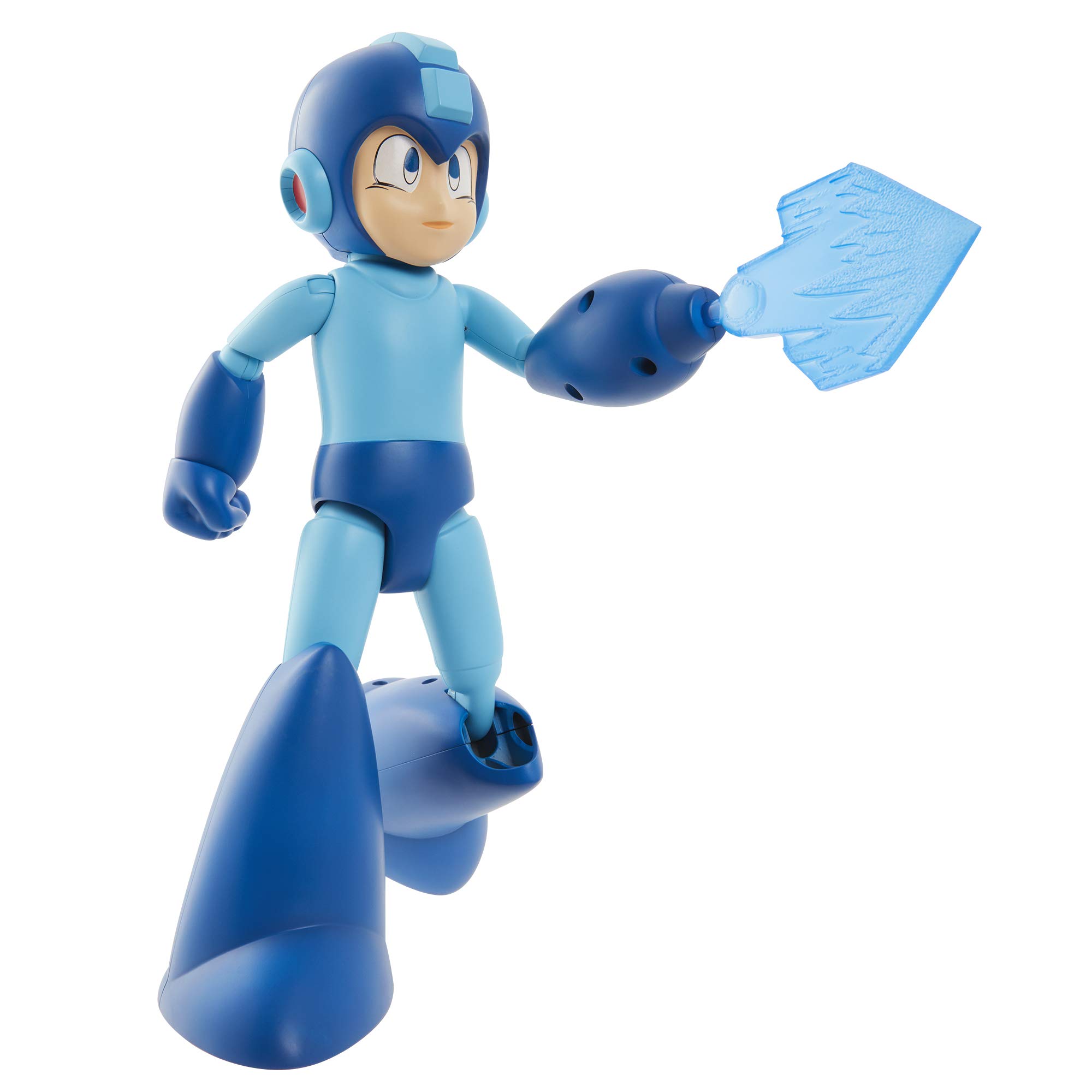 Mega Man Classic Deluxe Action Figure with LED Lights & Sound Effects - Perfect for Collectors, Gaming Enthusiasts & Nostalgic Gift Giving