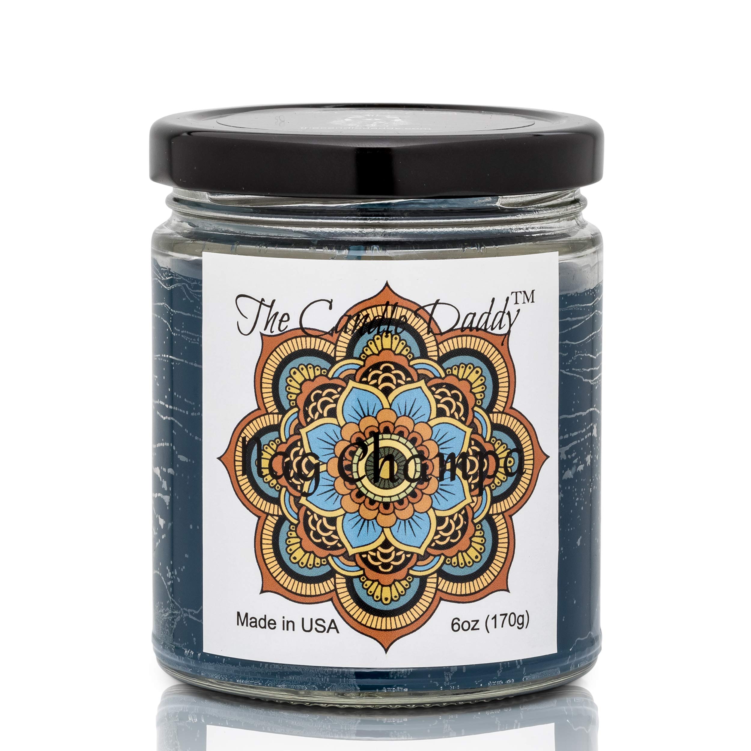 Nag Champa Scented Candles & Wax Melts Set - 6 oz Candle & 3 x 2 oz Wax Melts for Aromatherapy, Meditation & Relaxation - Perfect for Home, Yoga & Spa