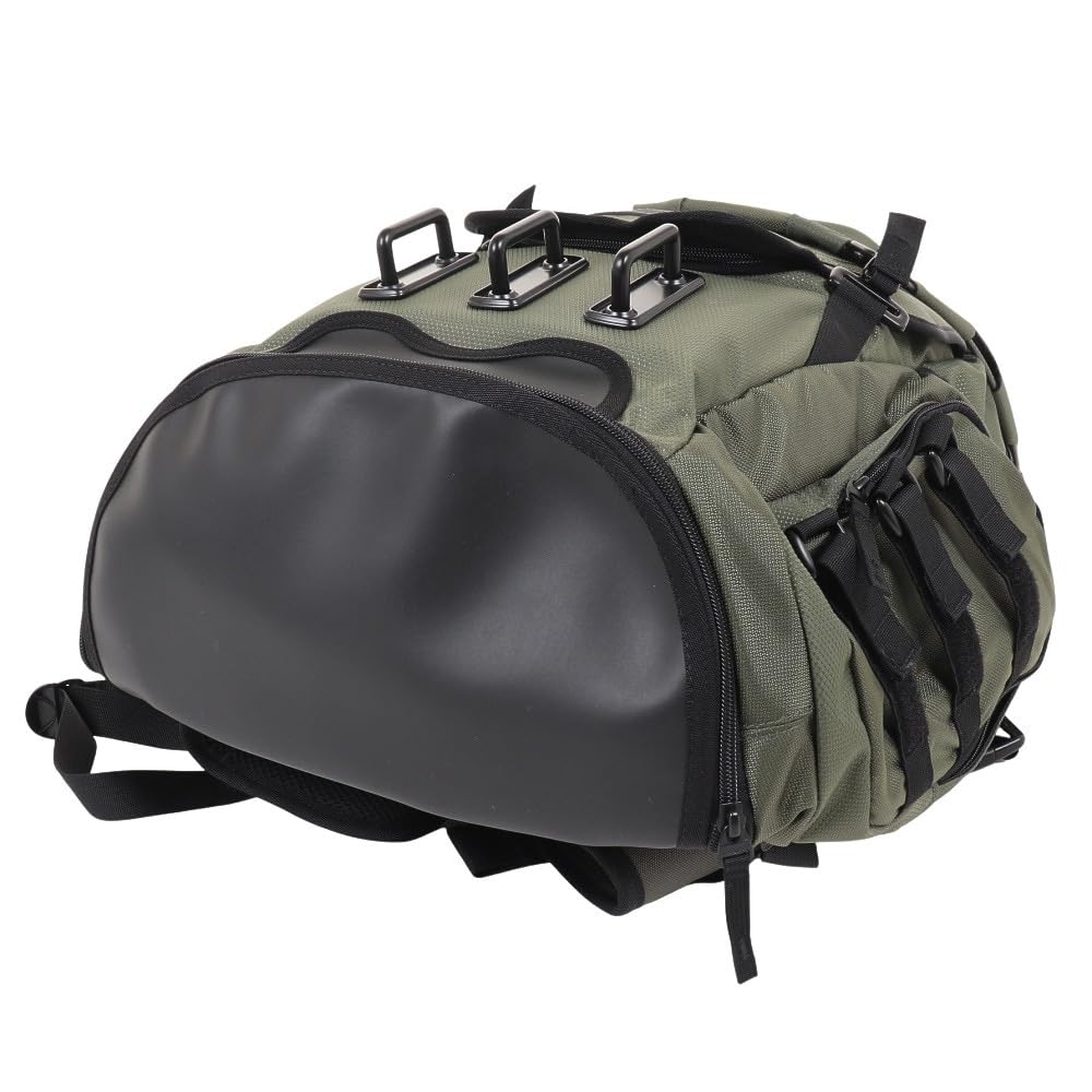 Oakley Kitchen Sink Backpack - Large Durable Travel Backpack for Men & Women, Dark Brush Color, Spacious Laptop Compartment - Perfect for Hiking, Camping, Work & School