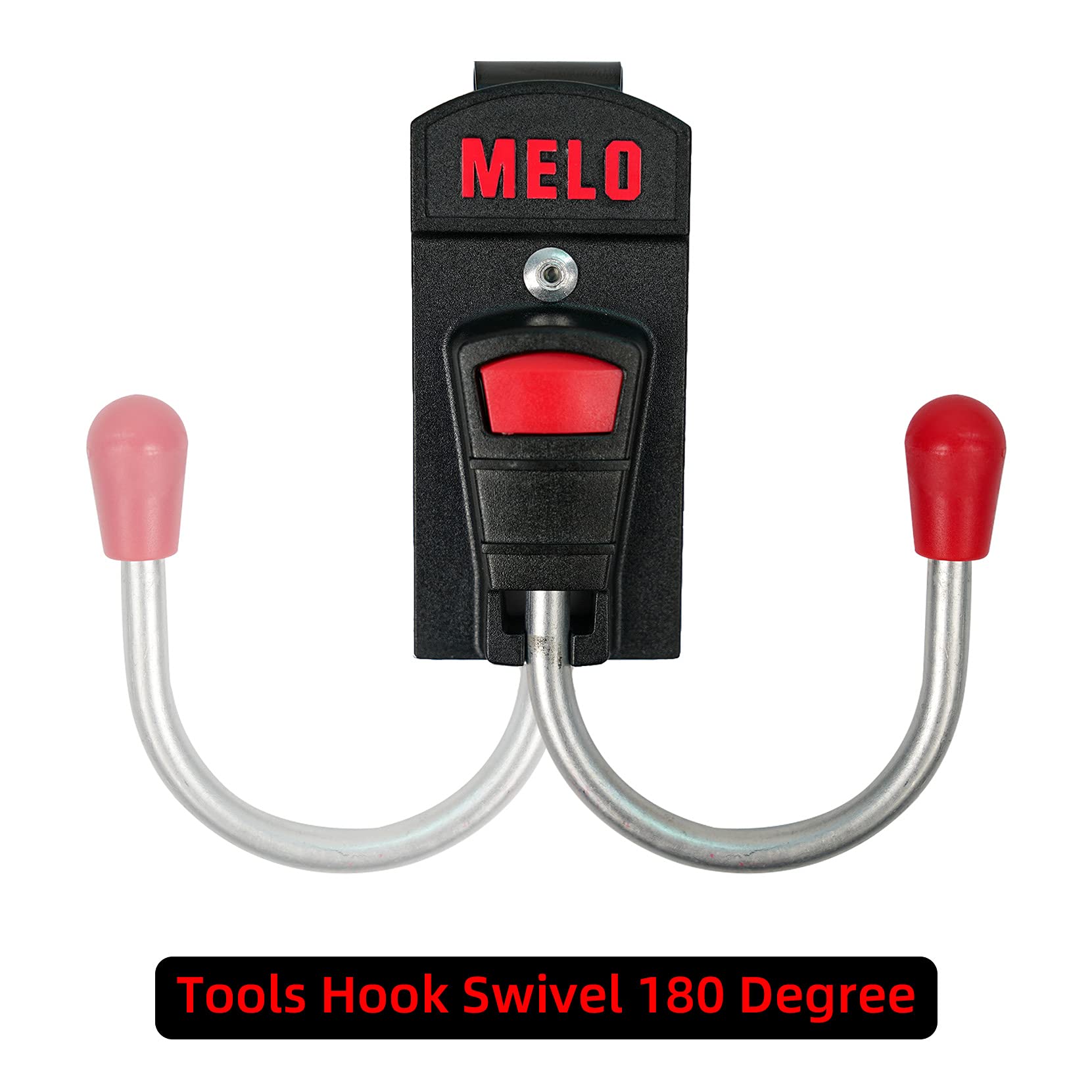 MELOTOUGH Heavy Duty Tool Holster for Cordless Drills - Adjustable Belt Hook & Durable Nylon Pouch - Perfect for Construction, DIY Projects & Electricians