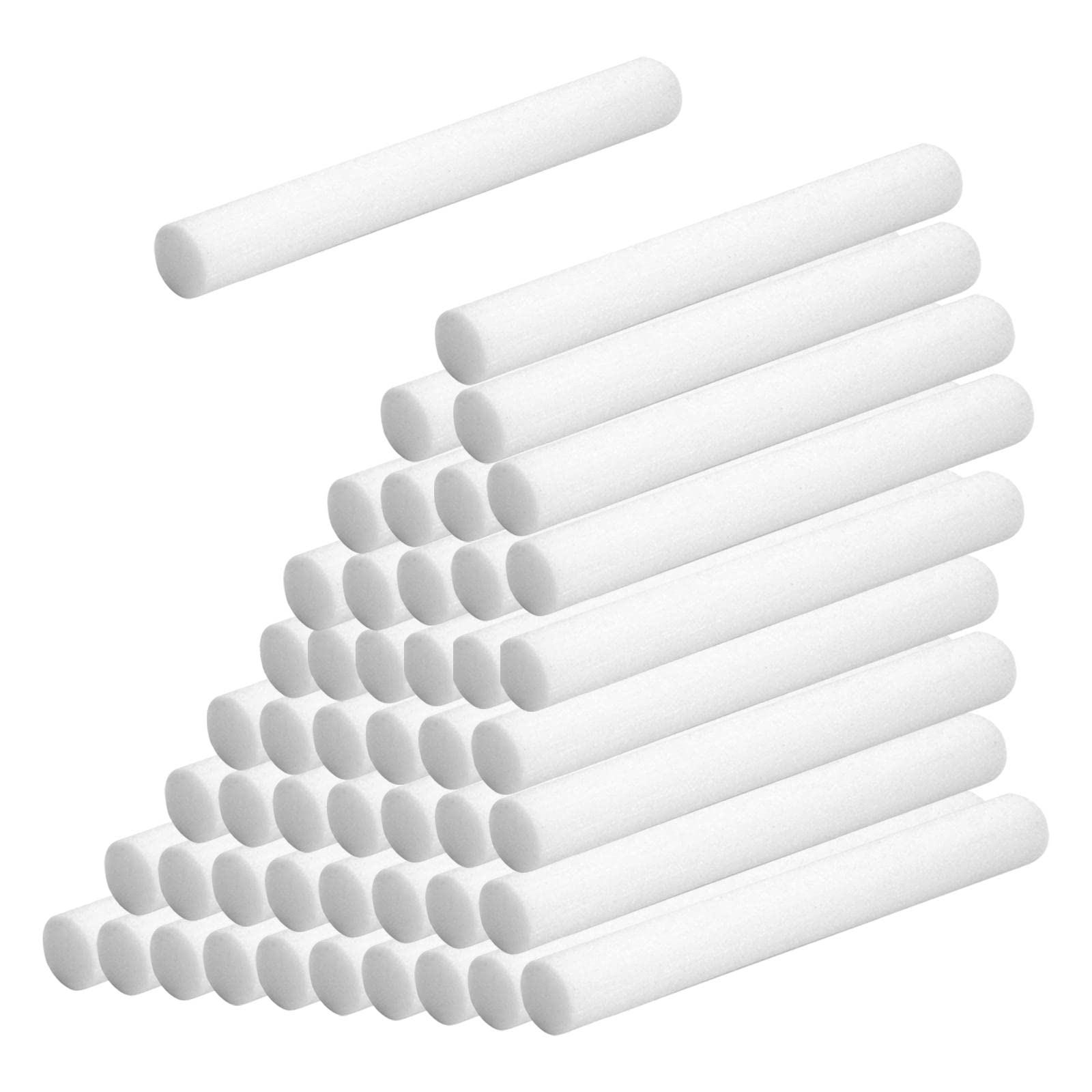 50PCS Aromatherapy Diffuser Reeds - Replacement Filter Pads & Humidifier Wicks (20cm x 8mm) for Essential Oil Diffusers, Humidifiers, Air Fresheners - Perfect for Home, Office, Spa Relaxation